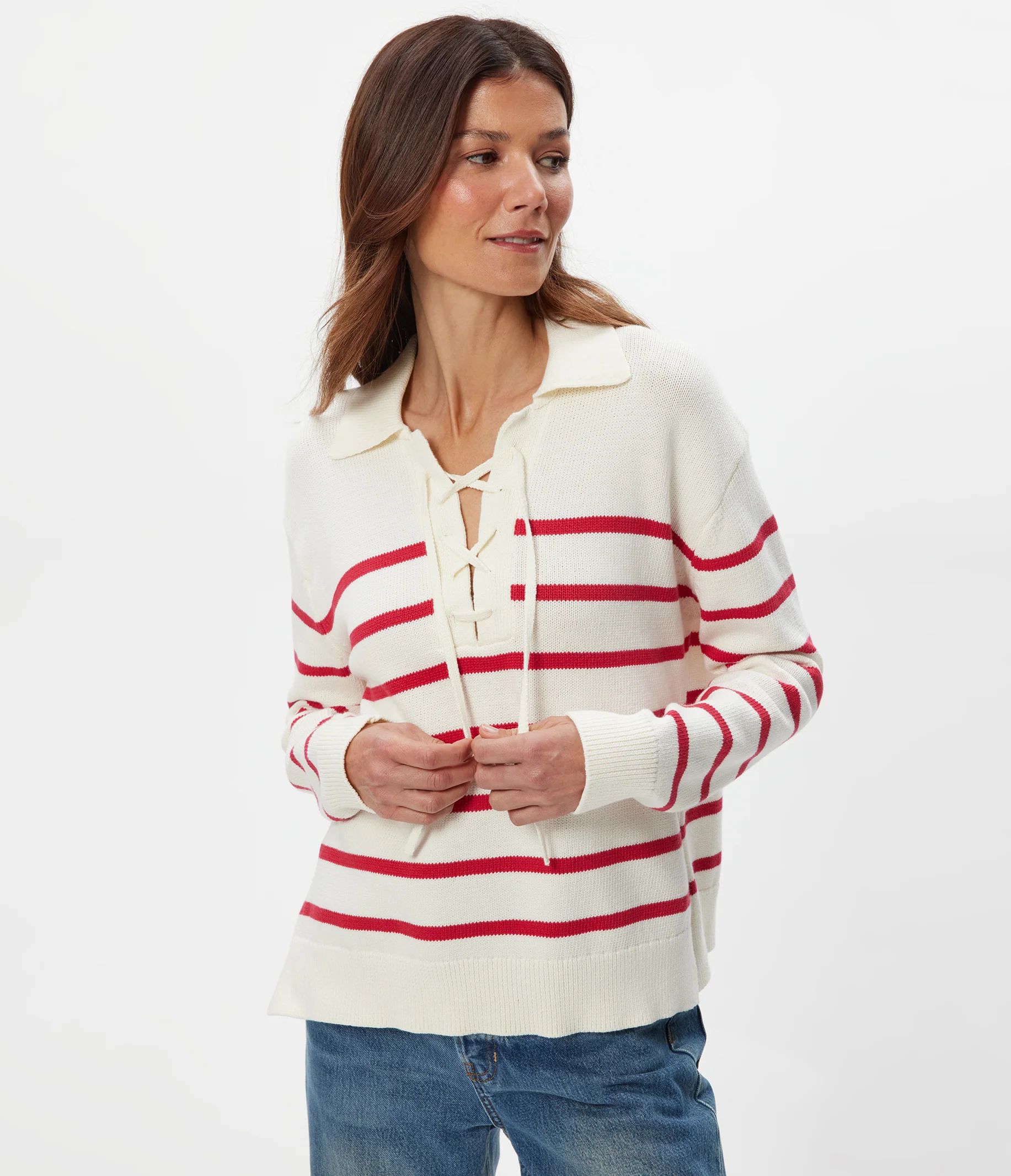 Adrienne Striped Pullover - Image 4