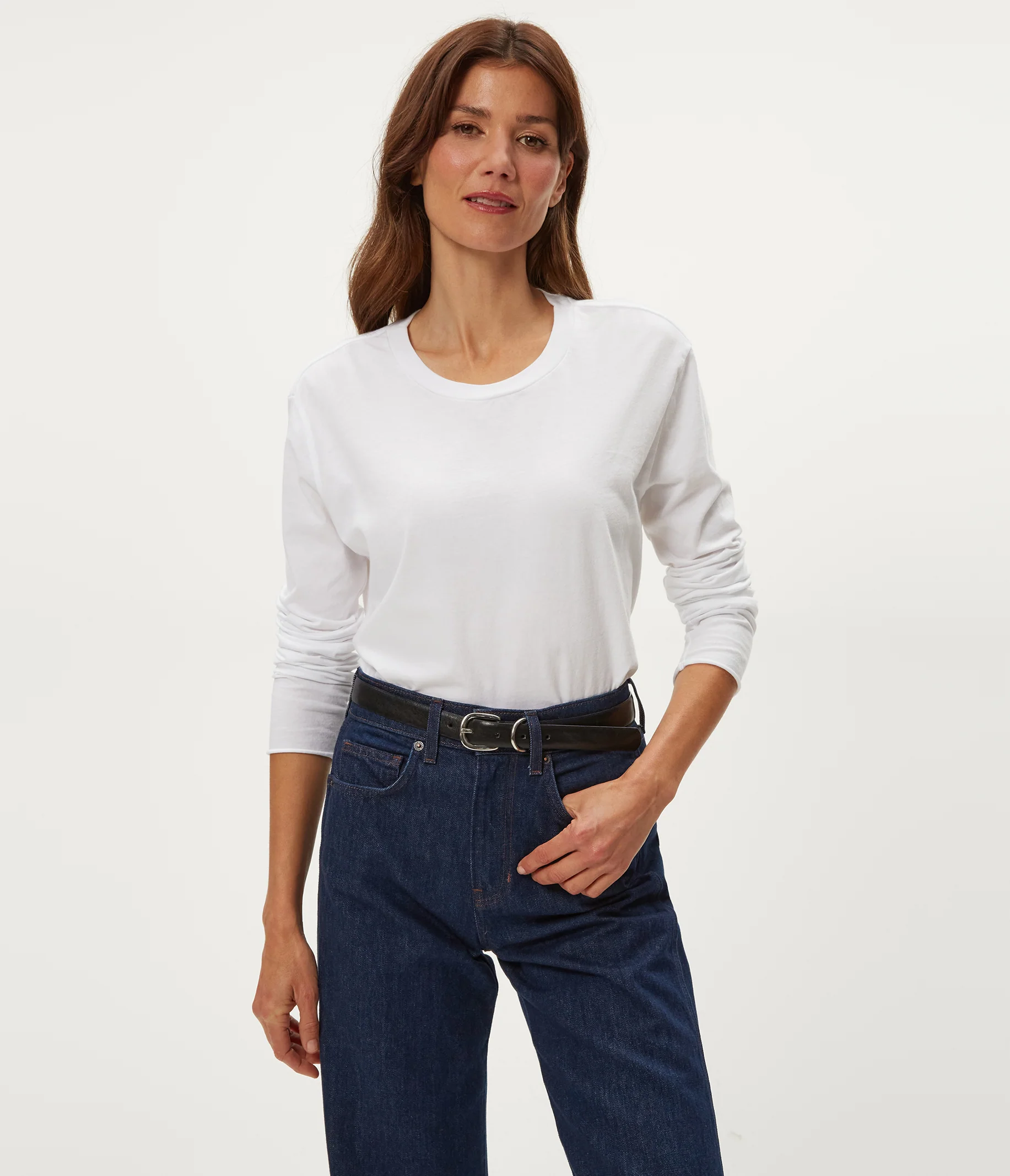 Aiko Crewneck Long Sleeve Tee - Image 2