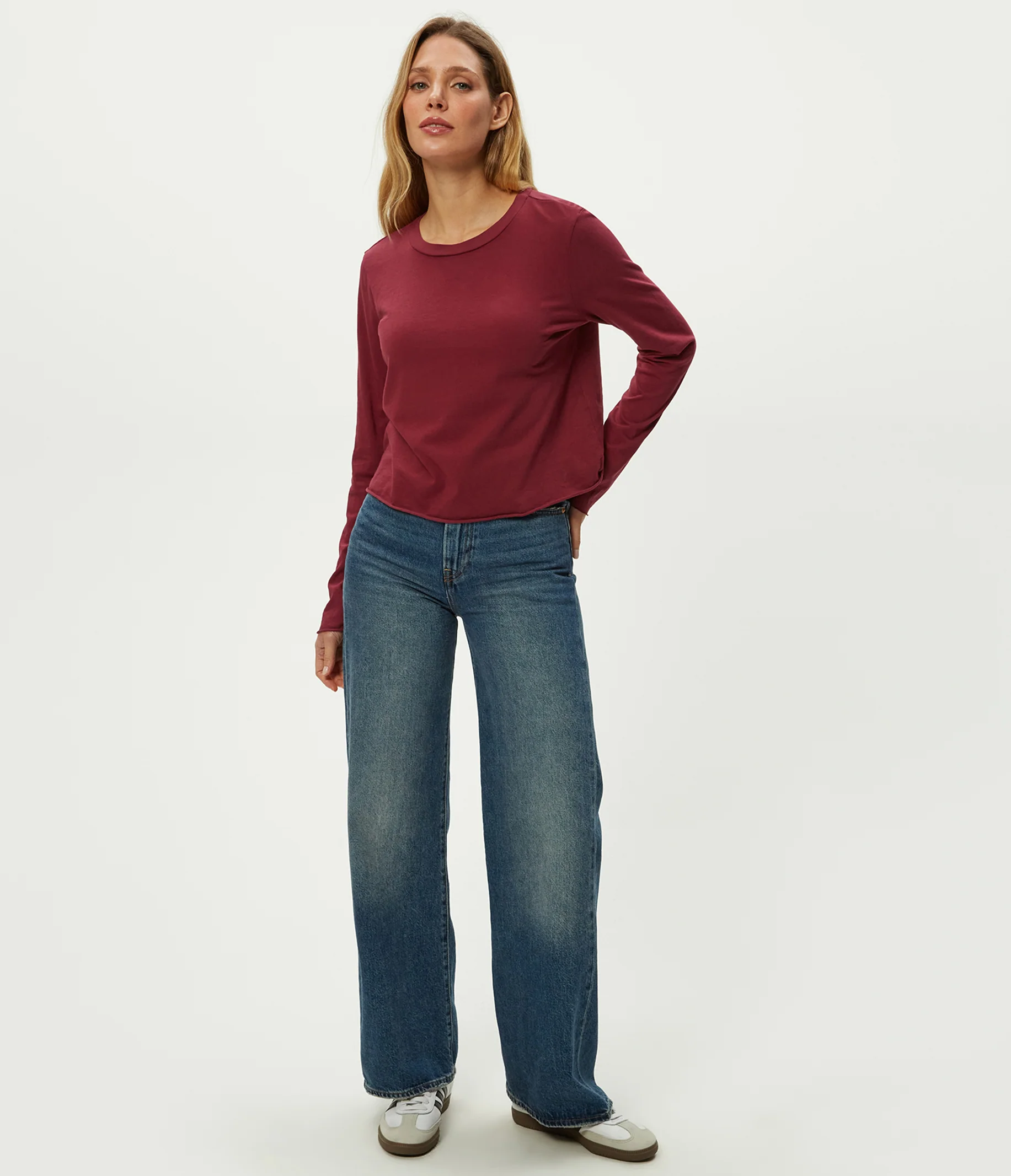 Aiko Crewneck Long Sleeve Tee - Image 9