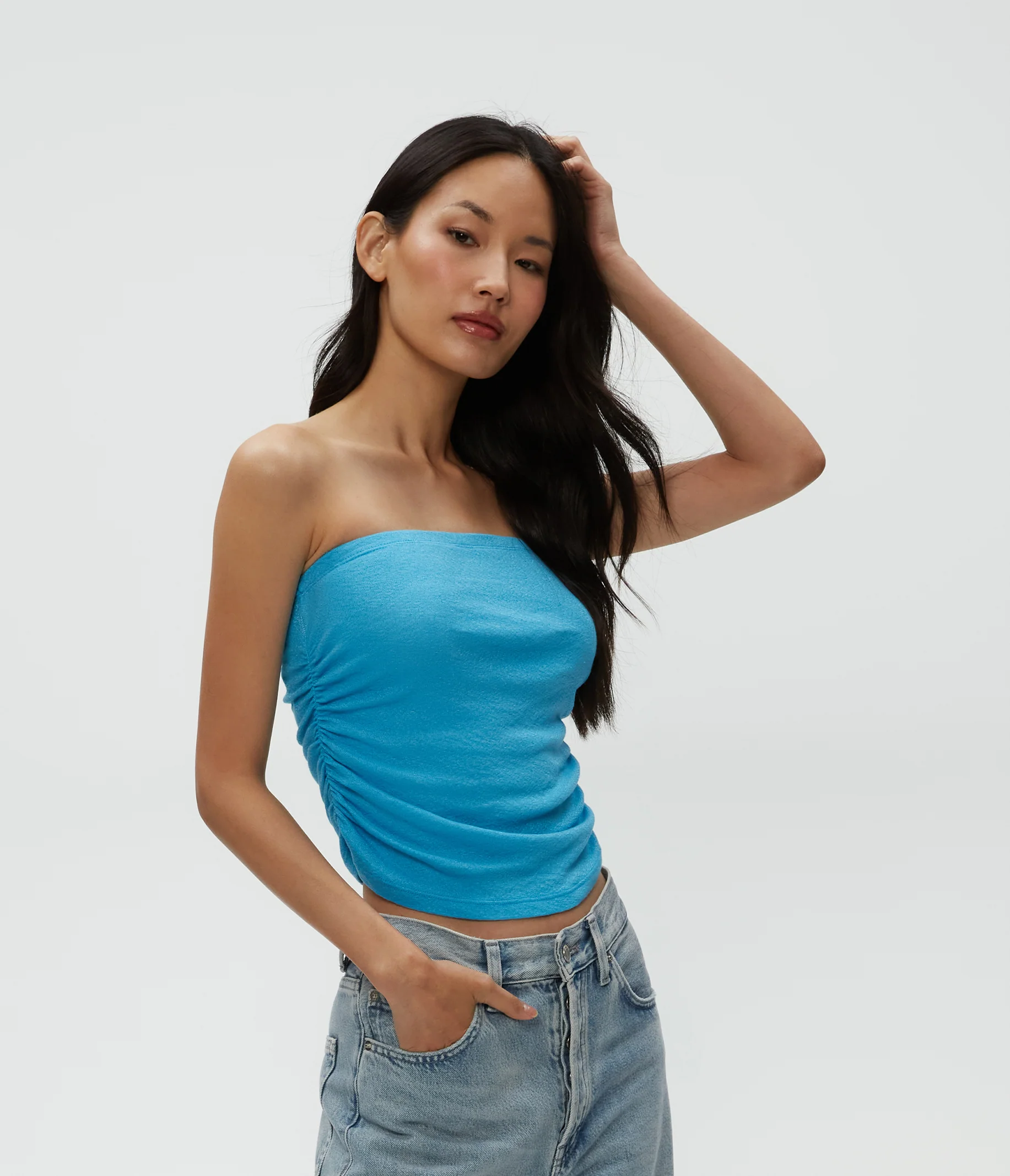 Alexis Shine Tube Top - Image 11