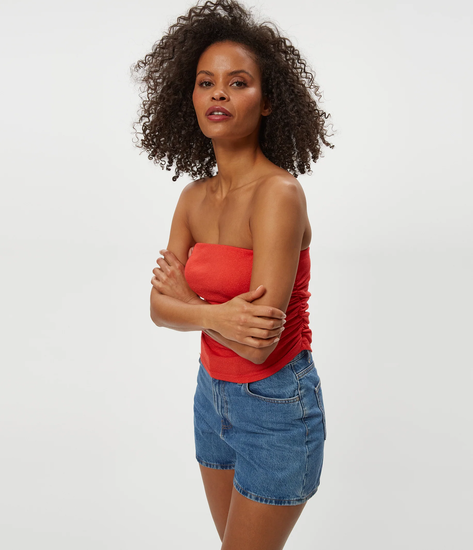Alexis Shine Tube Top - Image 3