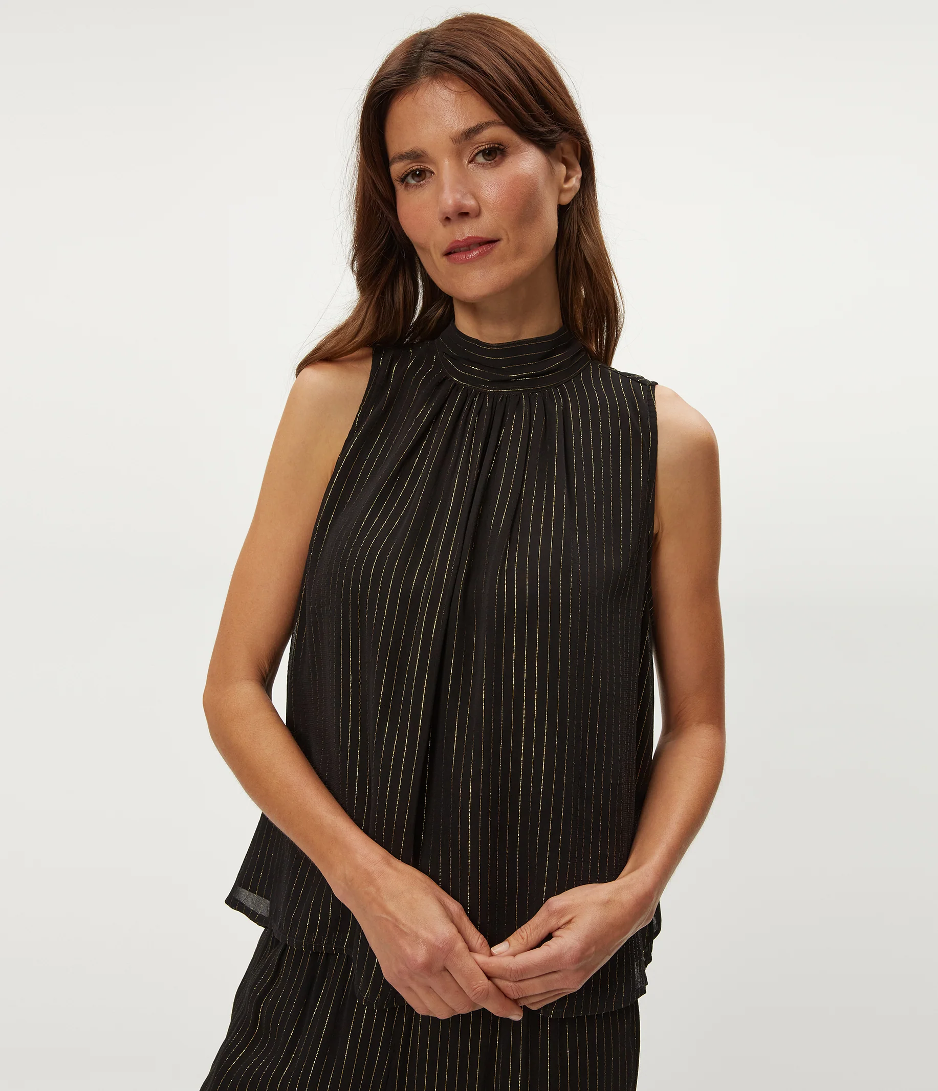 Alicia Tie Neck Top - Image 5