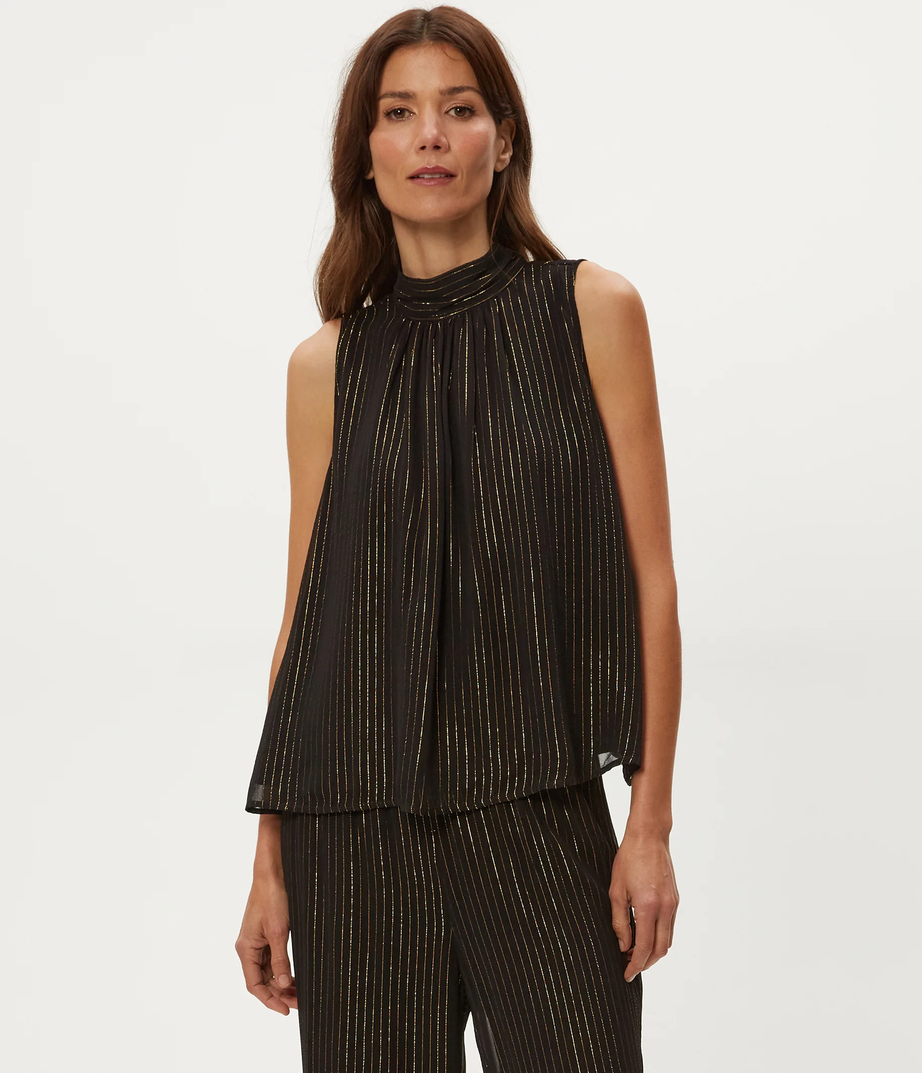 Alicia Tie Neck Top - Image 6
