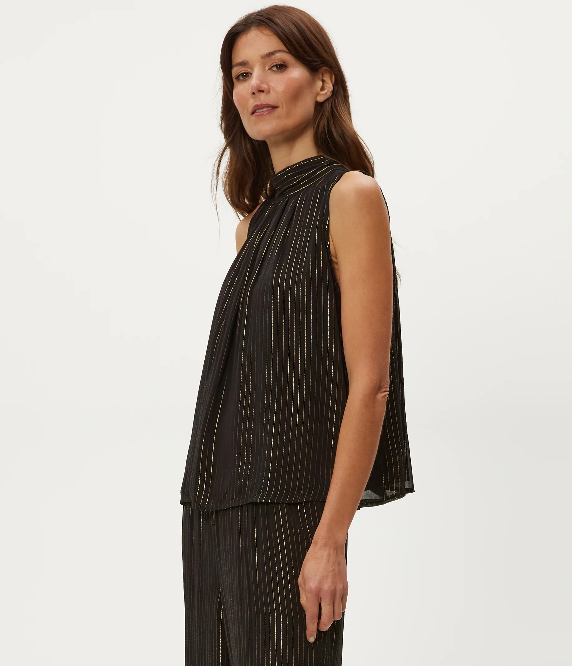 Alicia Tie Neck Top - Image 7