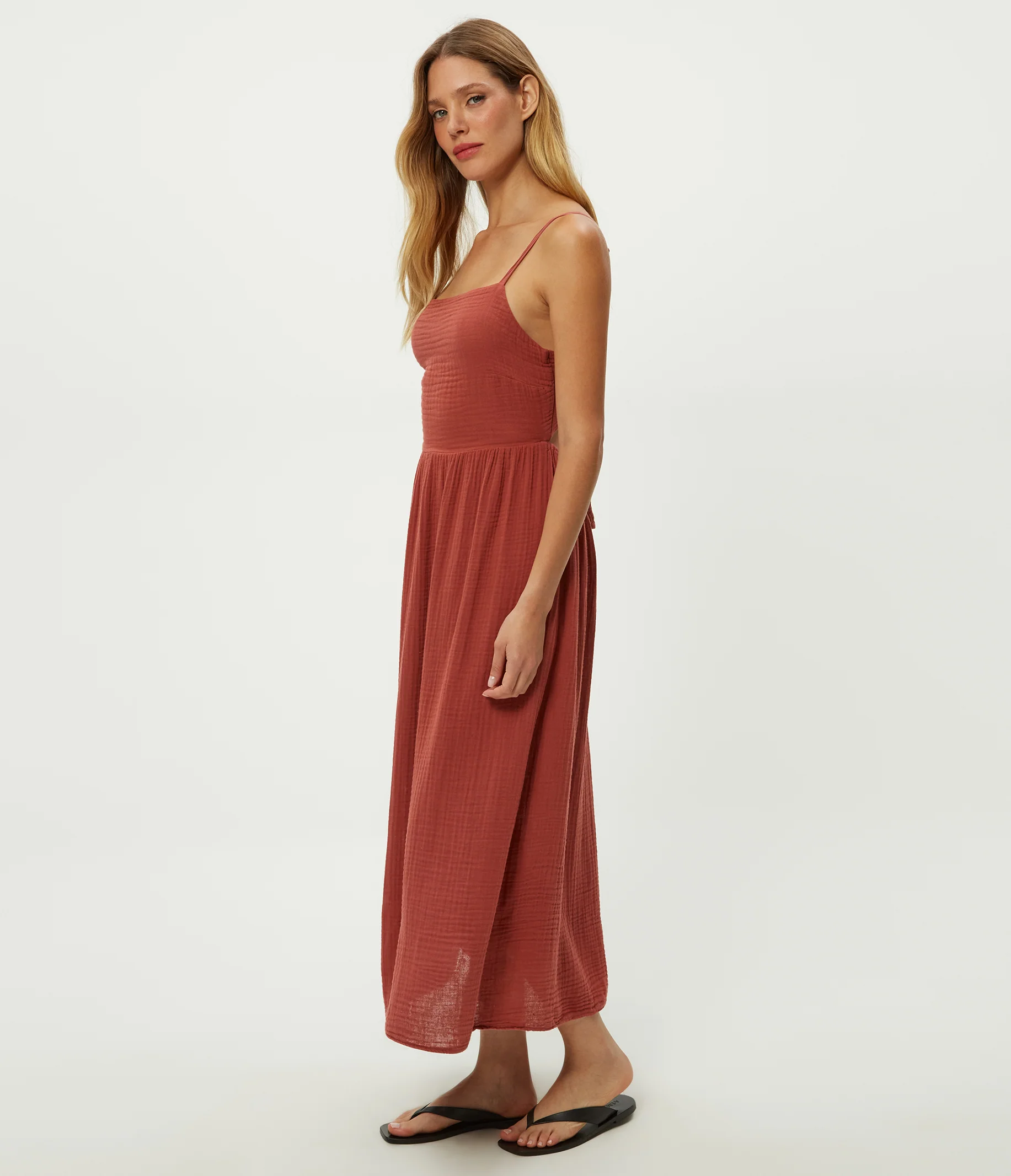 Allora Gauze Dress - Image 15