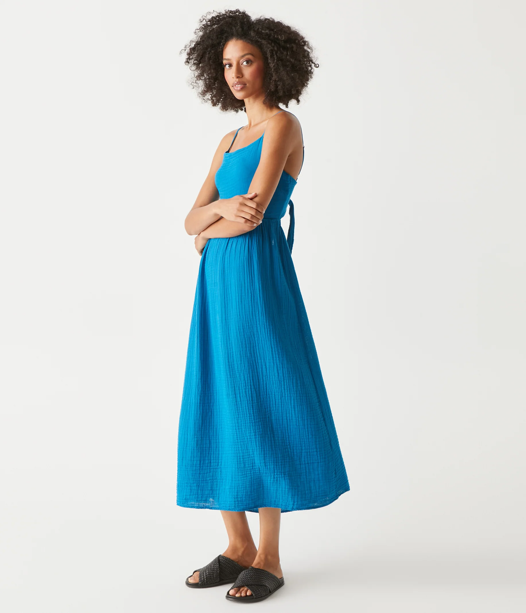 Allora Gauze Dress - Image 35