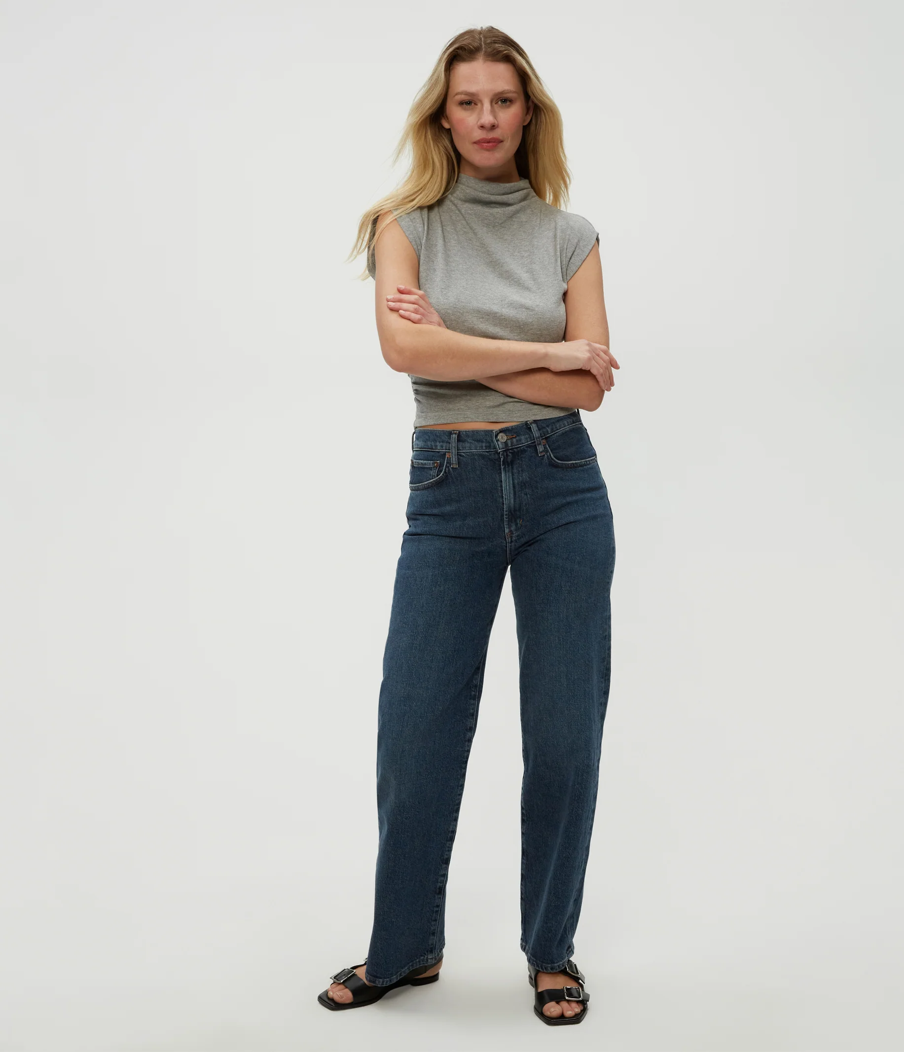 Amara Power Shoulder Tee - Image 14