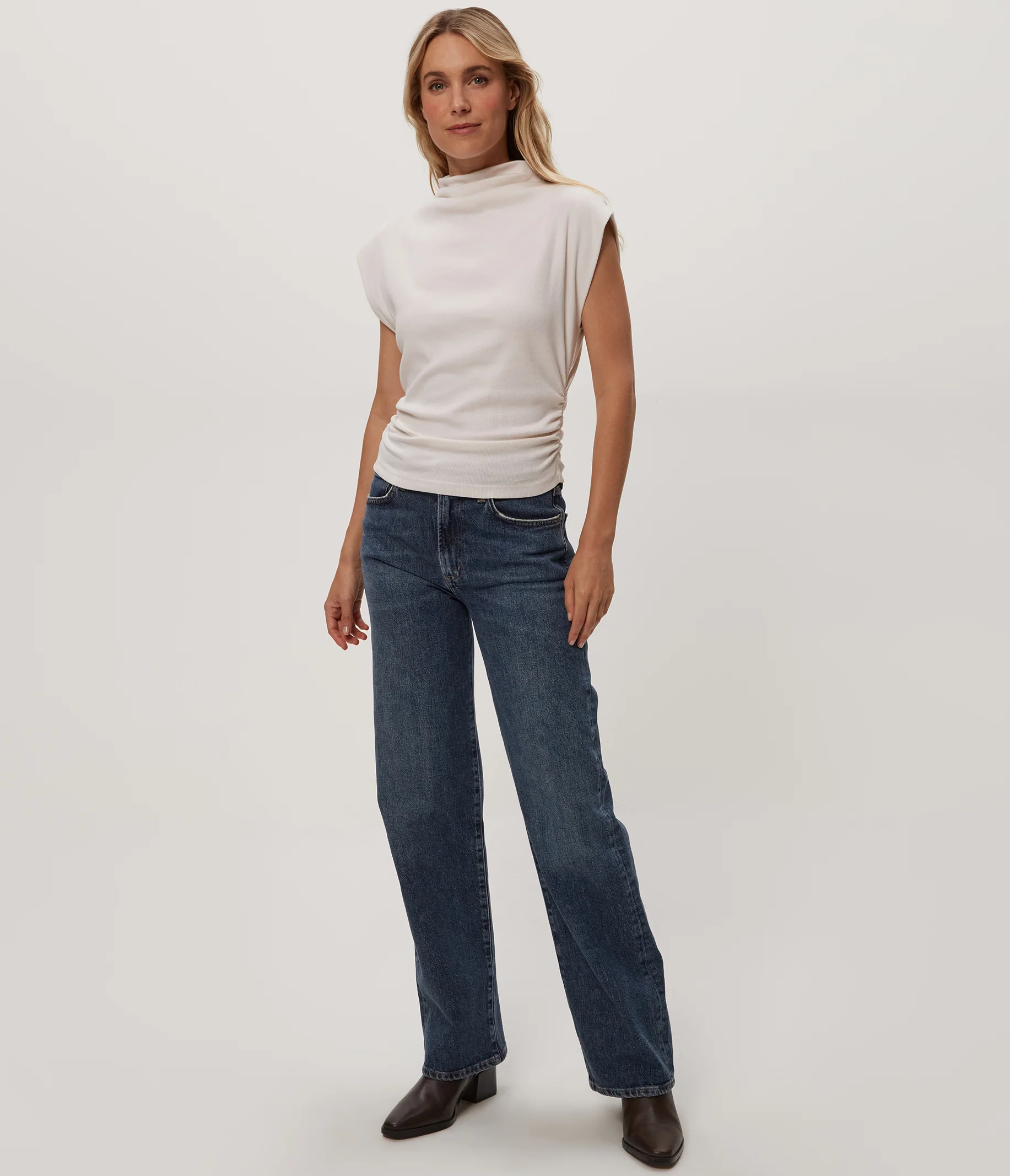 Amara Power Shoulder Tee - Image 34