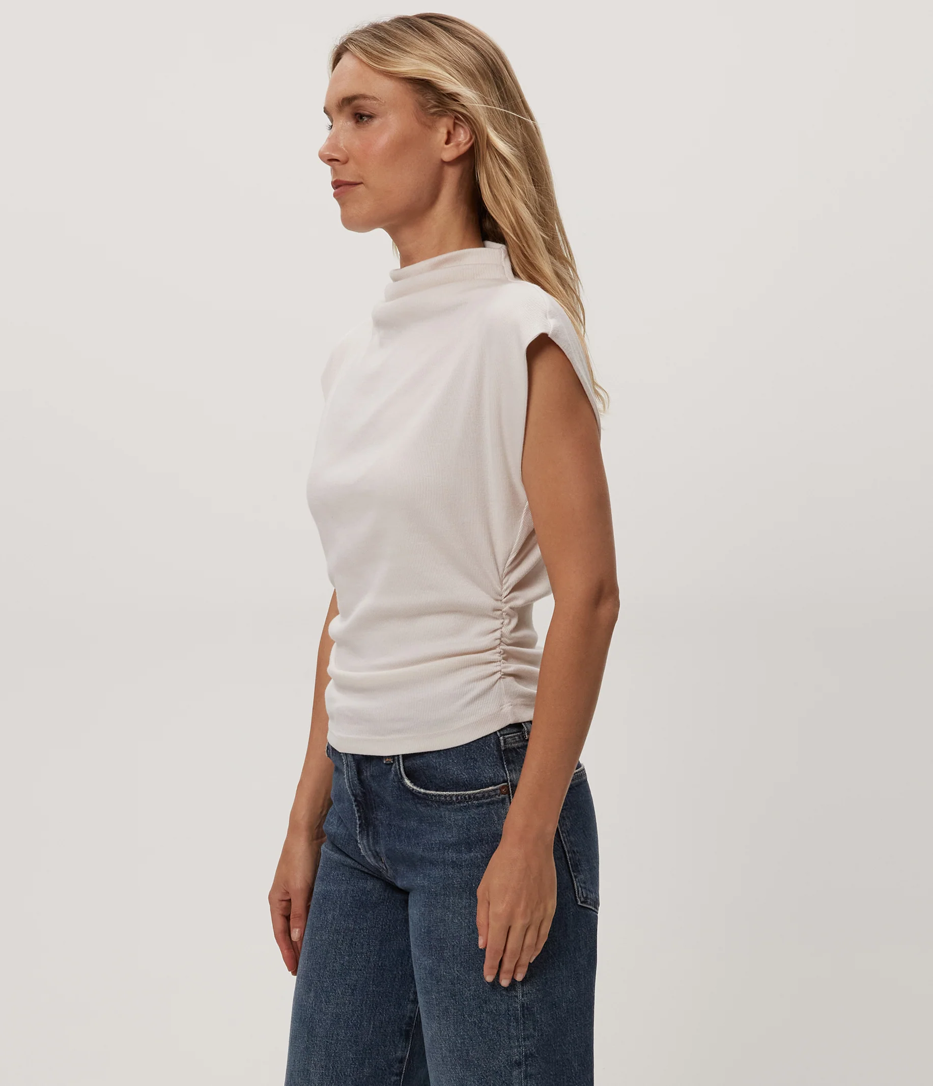 Amara Power Shoulder Tee - Image 35