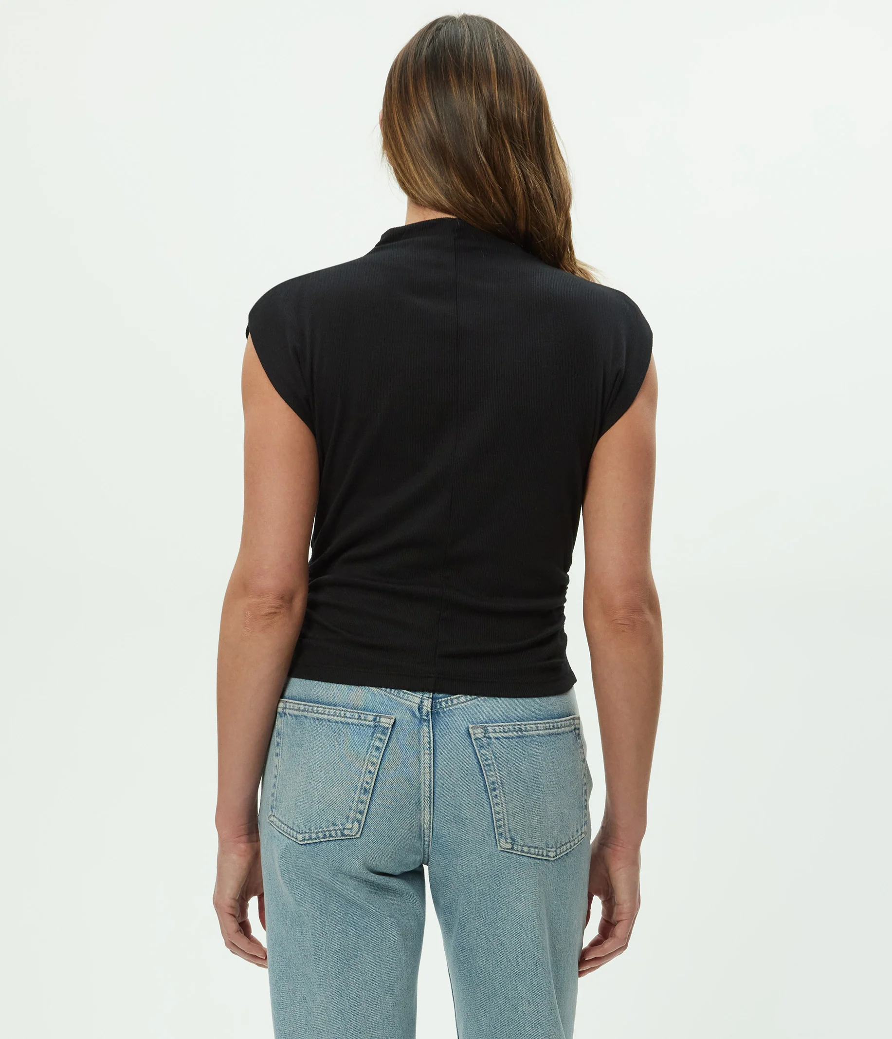 Amara Power Shoulder Tee - Image 4
