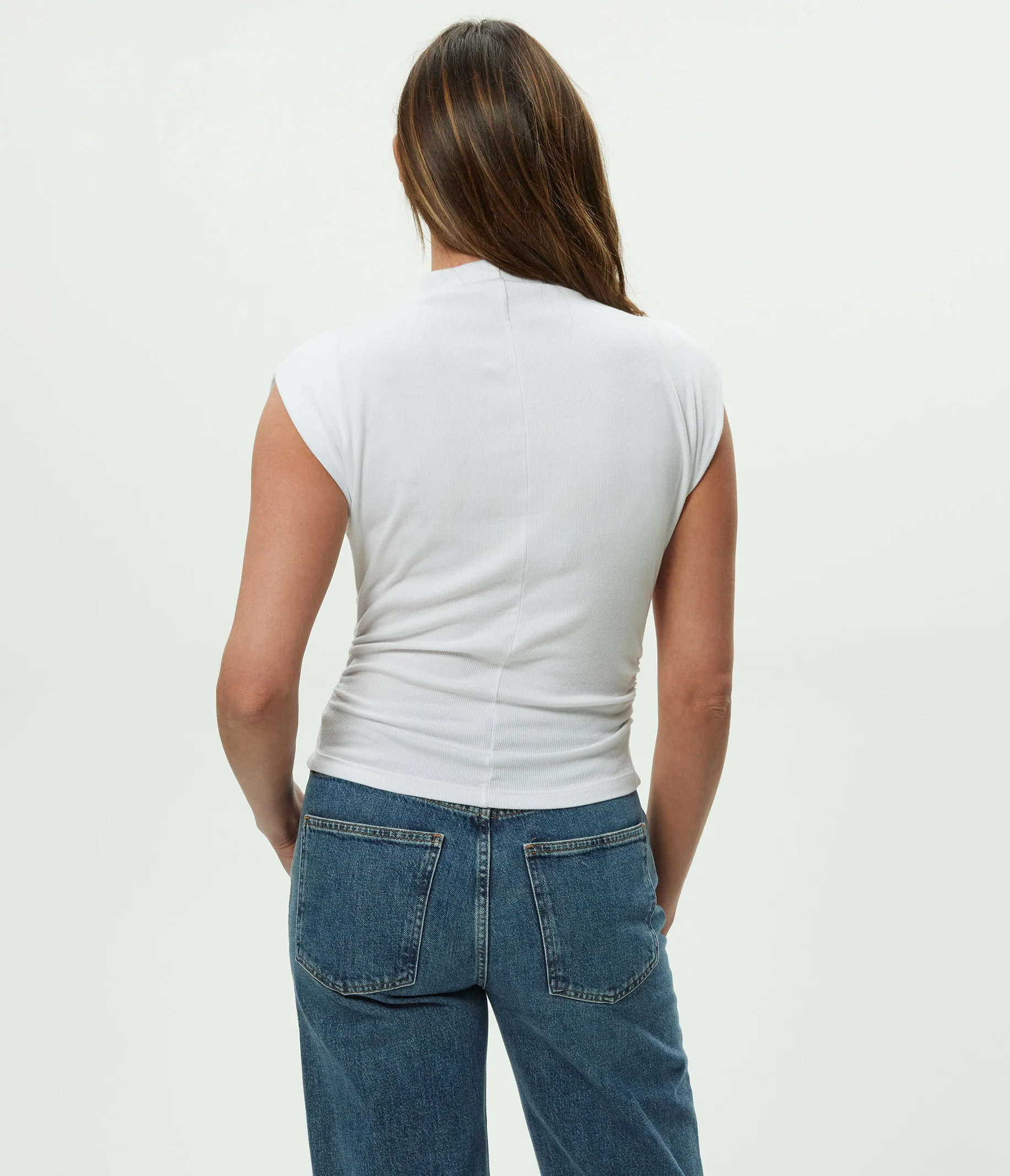 Amara Power Shoulder Tee - Image 40