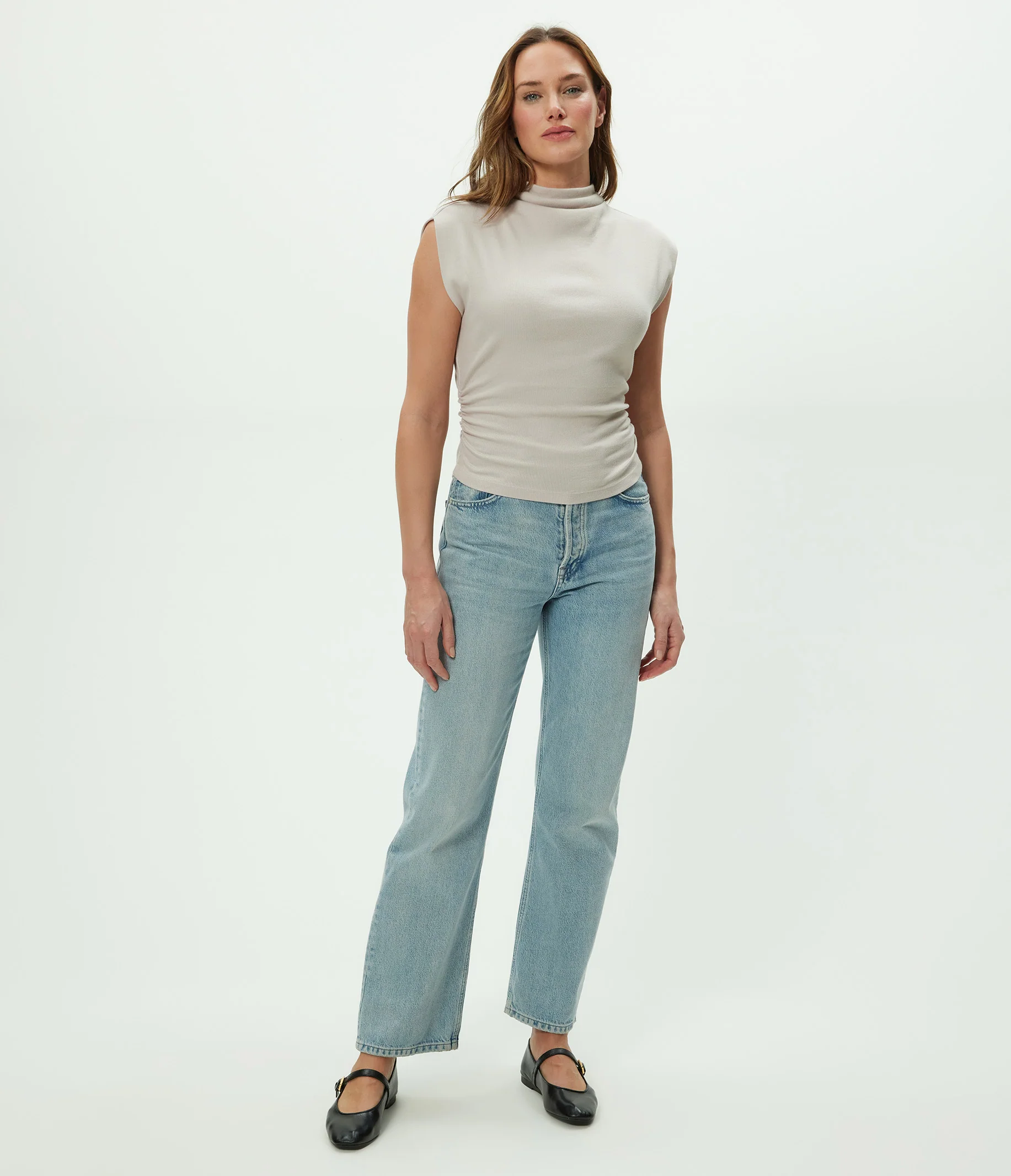 Amara Power Shoulder Tee - Image 42