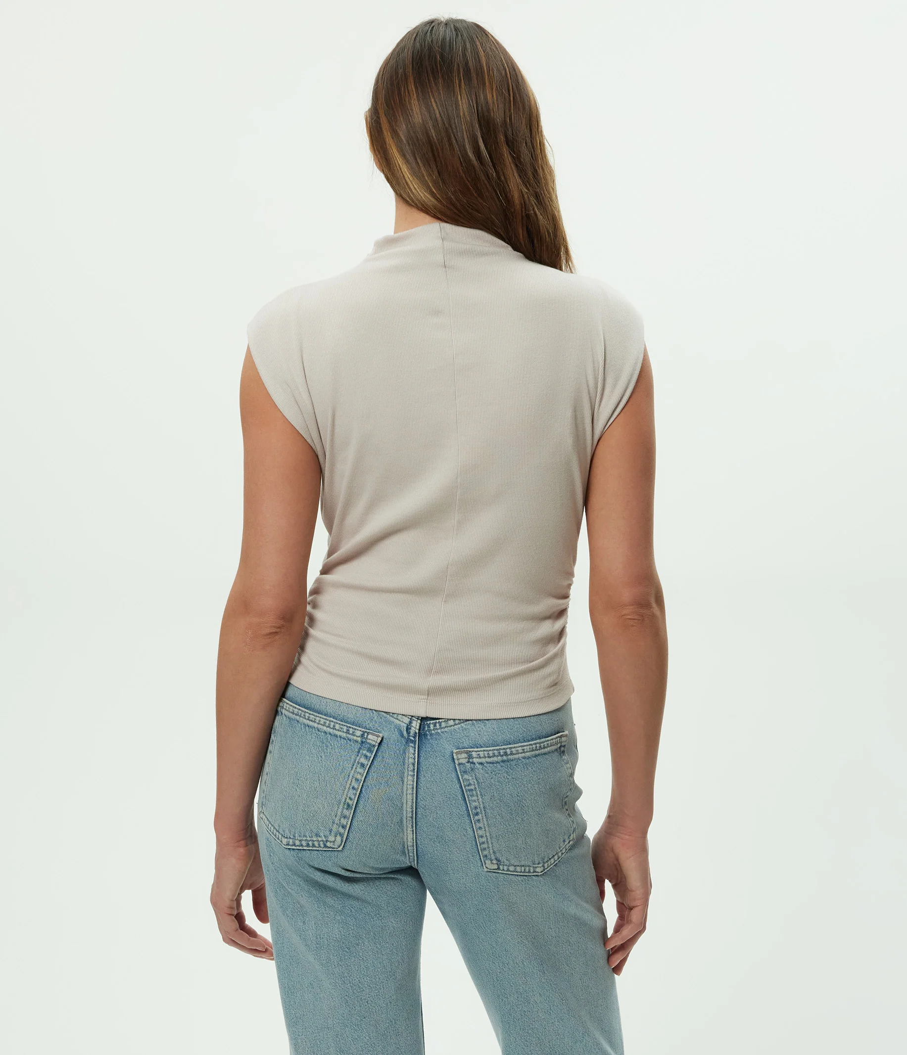 Amara Power Shoulder Tee - Image 44