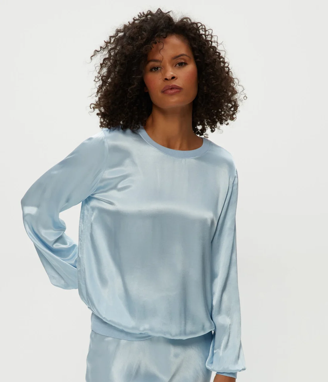 Ariel Satin Sweatshirt - Image 5
