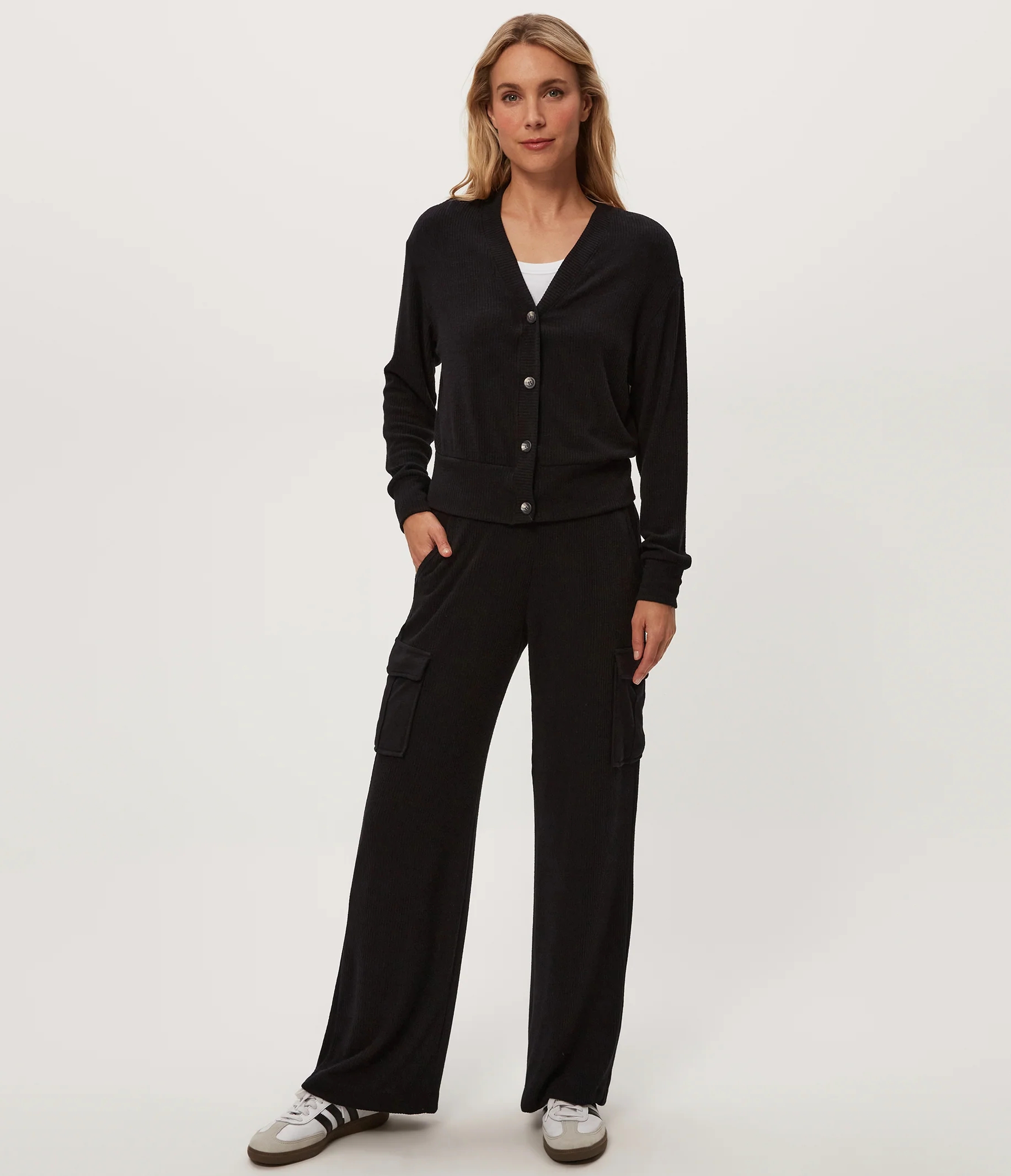 Avery Ribbed Cargo Pant - Image 5