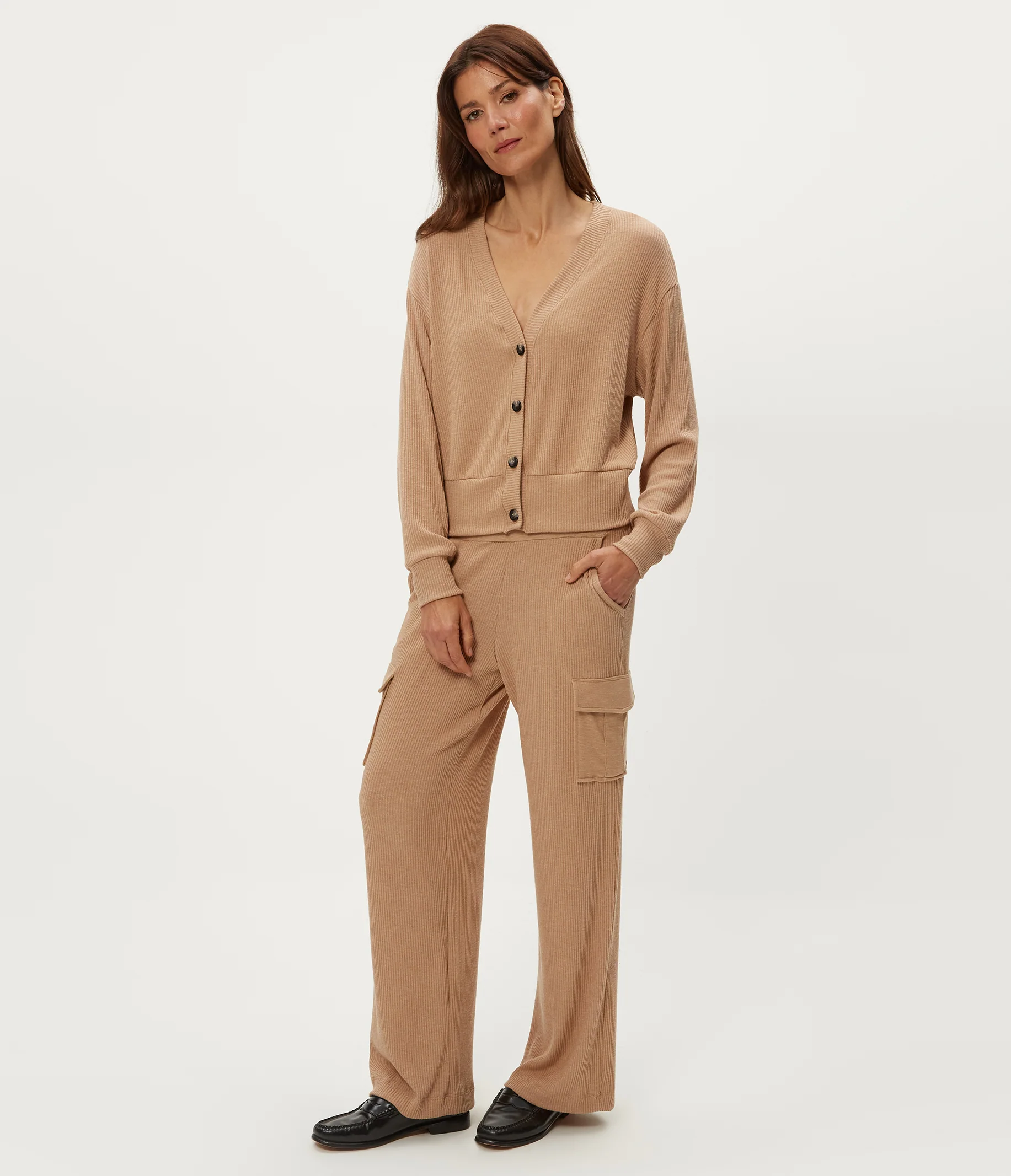 Avery Ribbed Cargo Pant - Image 8