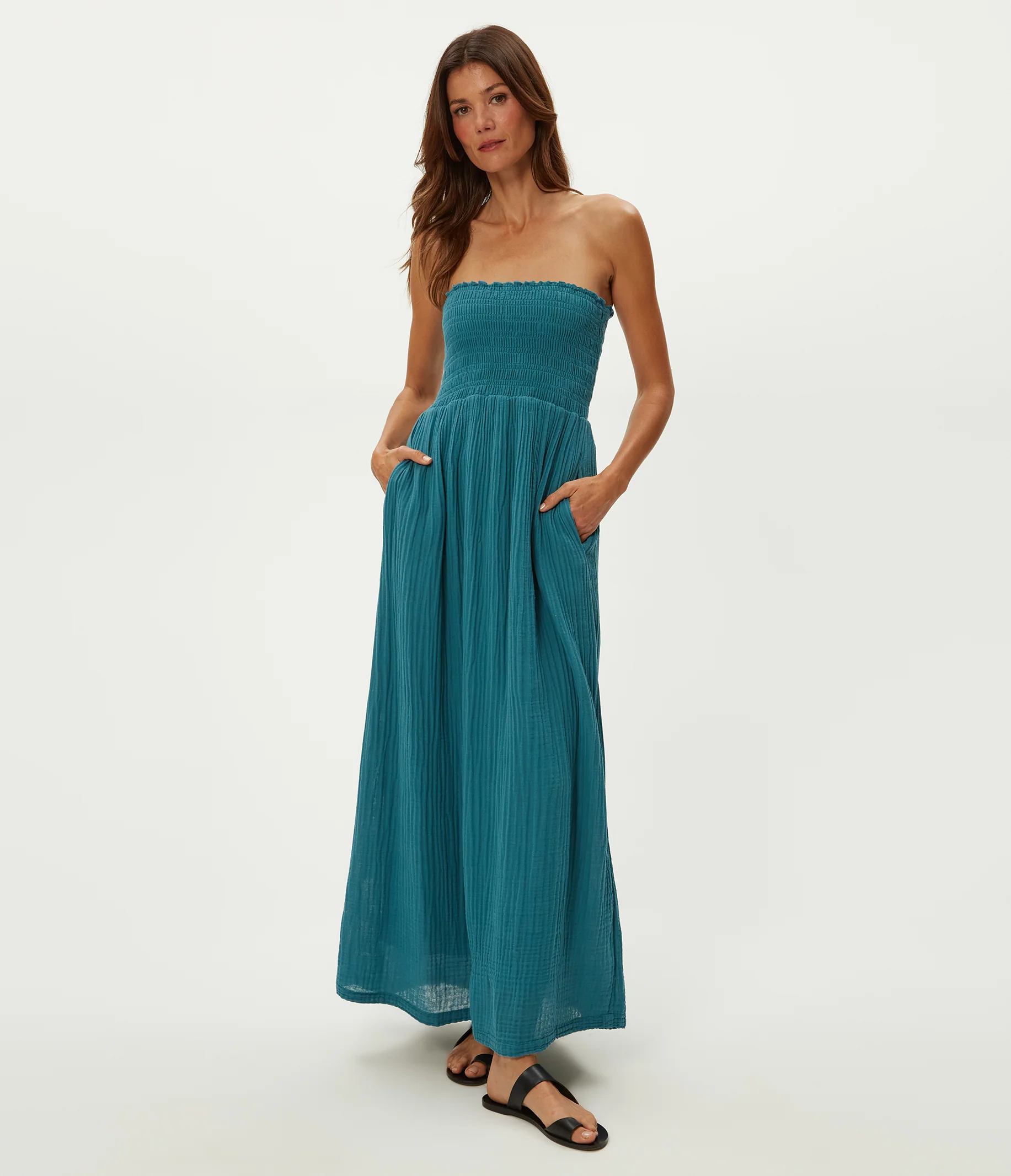 Bahia Smocked Dress - Image 10