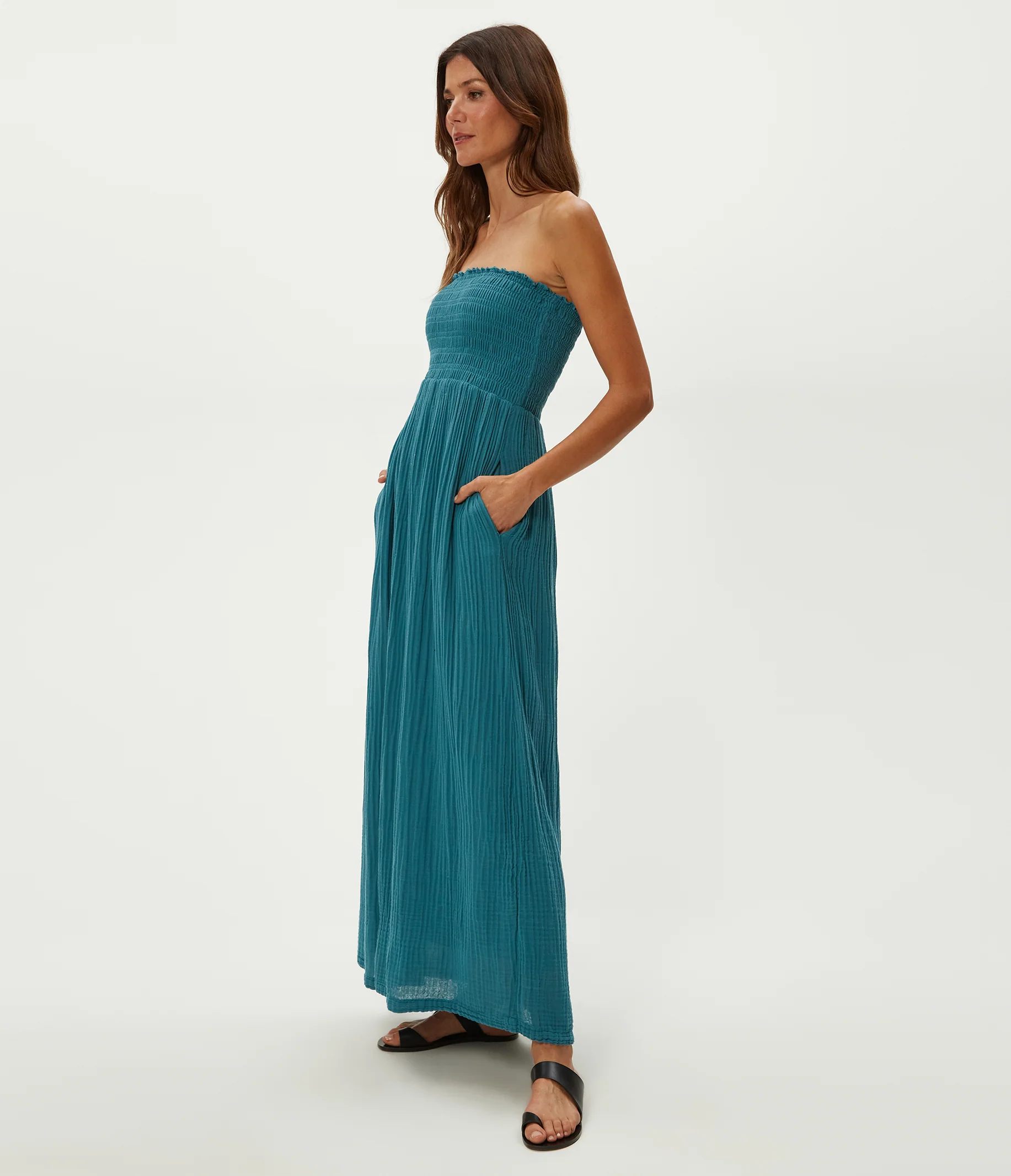 Bahia Smocked Dress - Image 11
