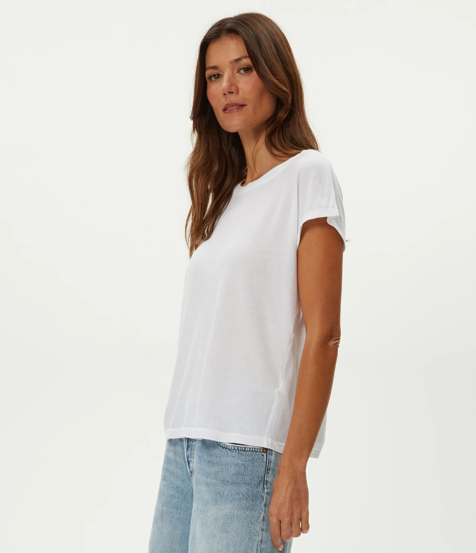 Bryanna Extended Shoulder Tee - Image 11