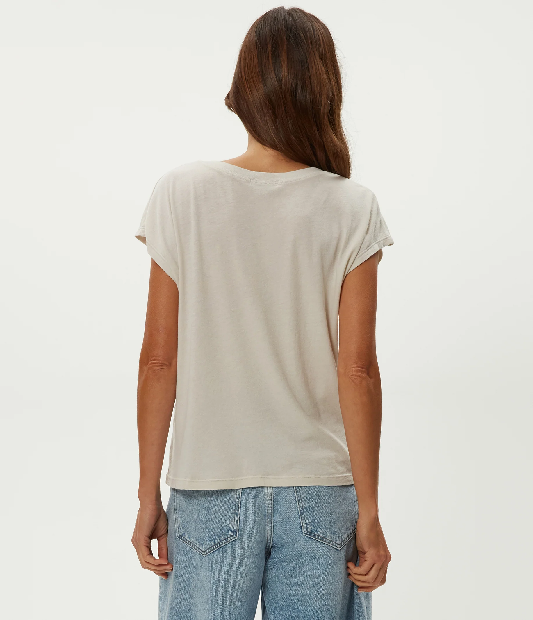 Bryanna Extended Shoulder Tee - Image 4