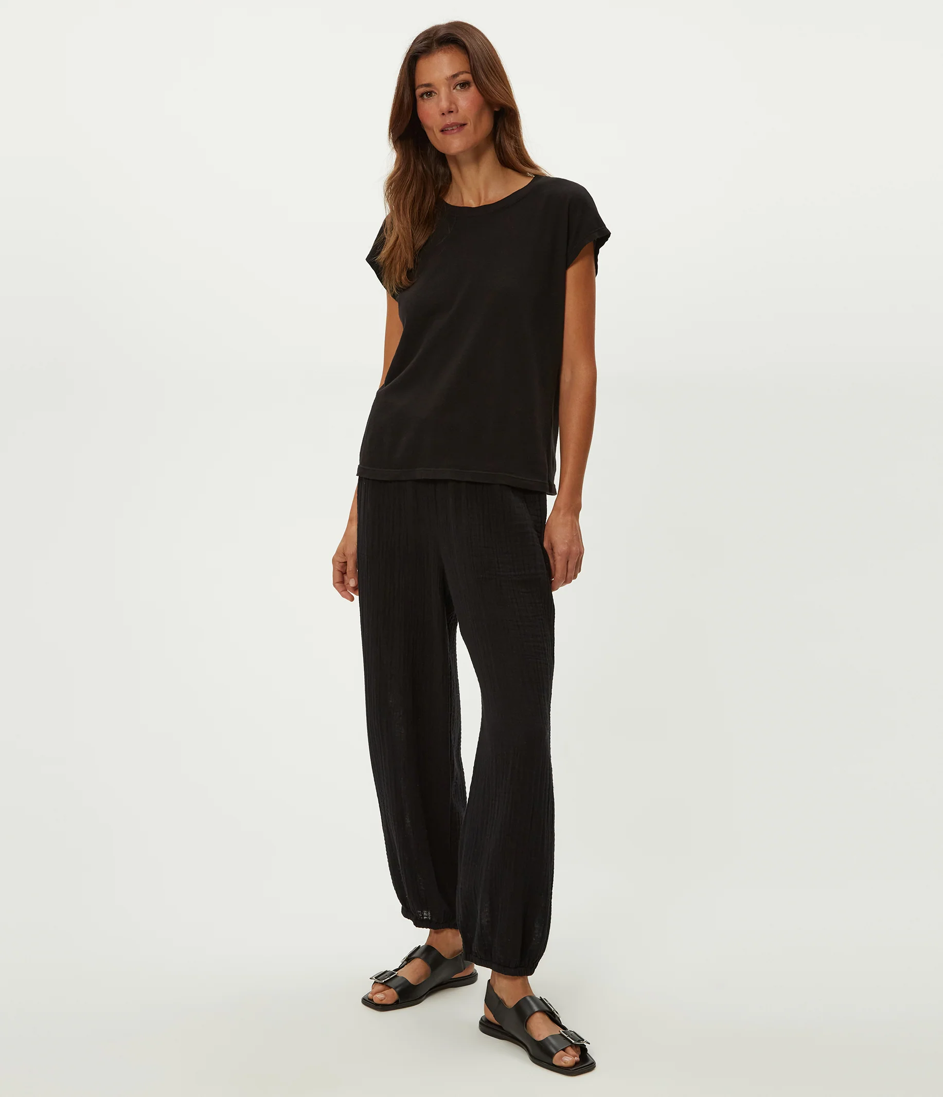 Bryanna Extended Shoulder Tee - Image 6
