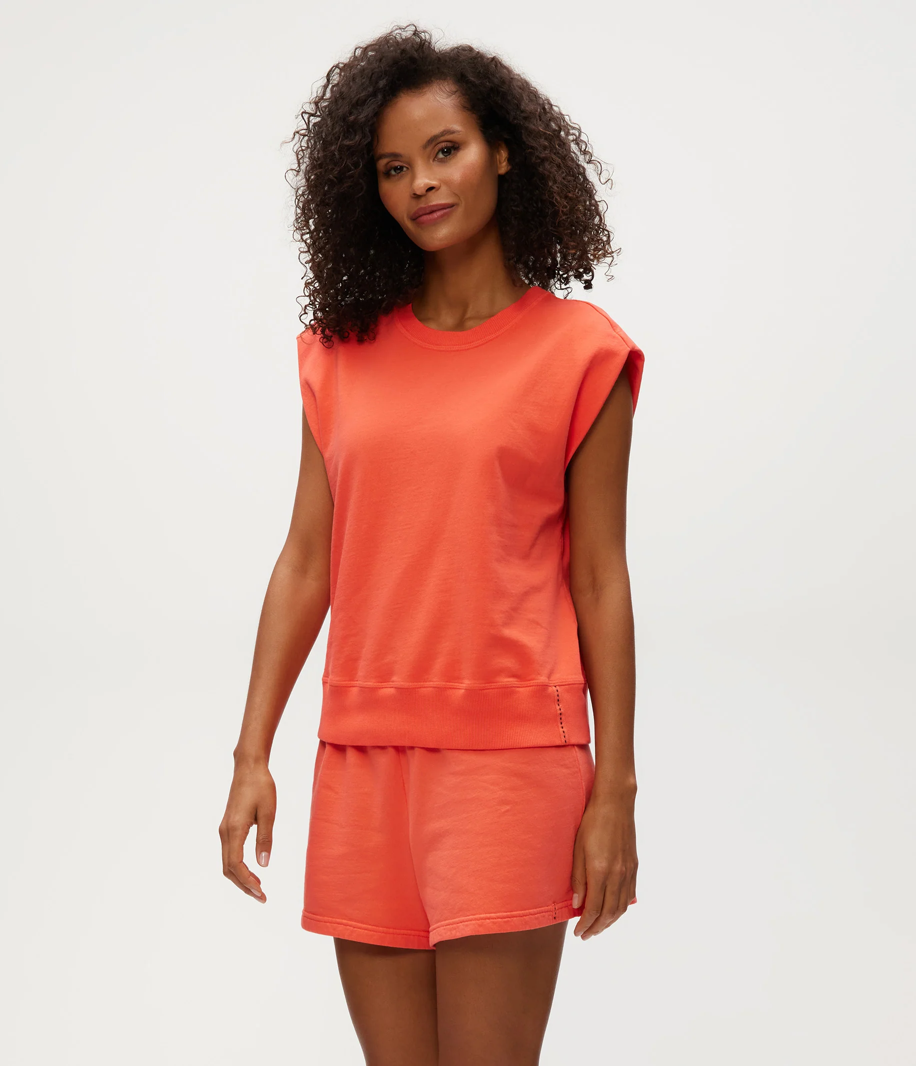 Brooklyn Power Shoulder Sweatshirt - Image 11