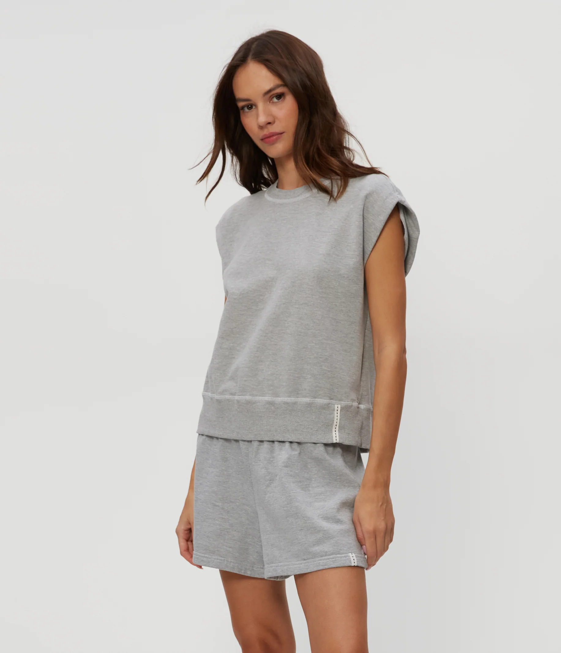 Brooklyn Power Shoulder Sweatshirt - Image 15