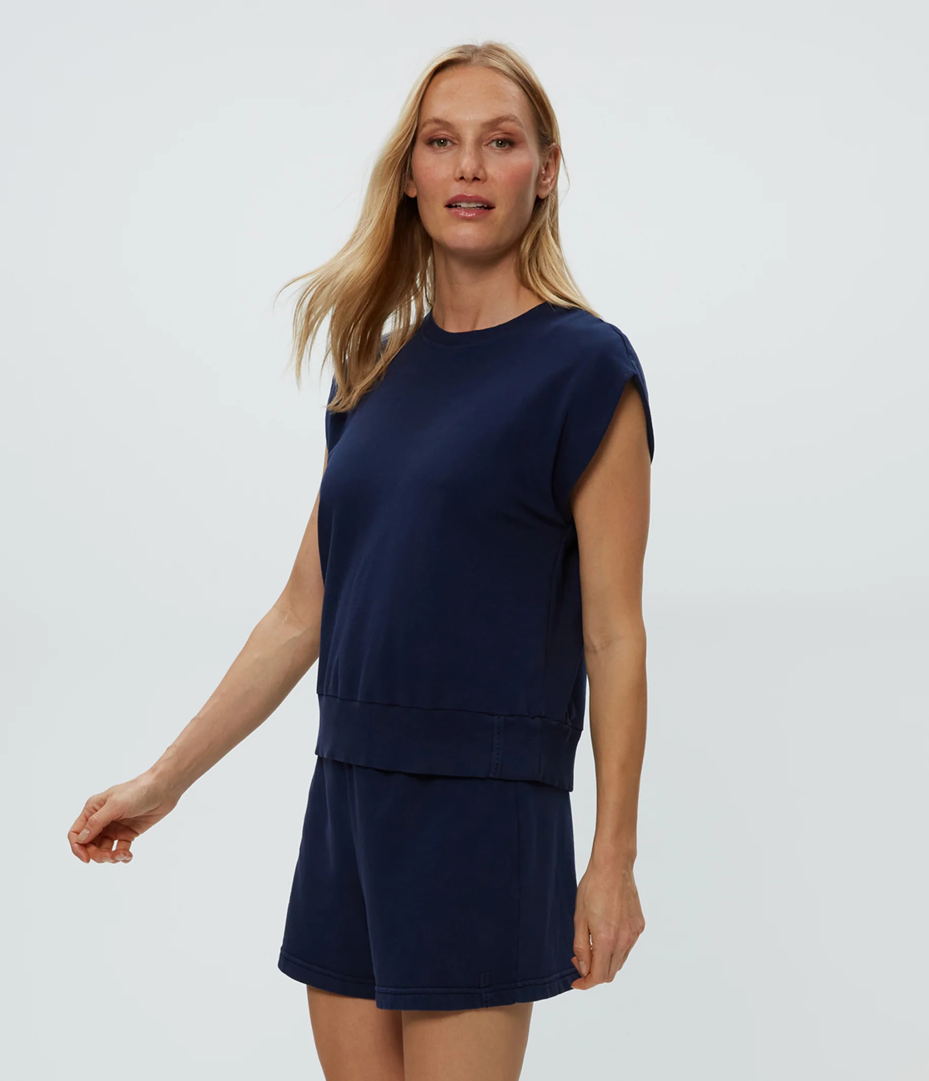 Brooklyn Power Shoulder Sweatshirt - Image 19