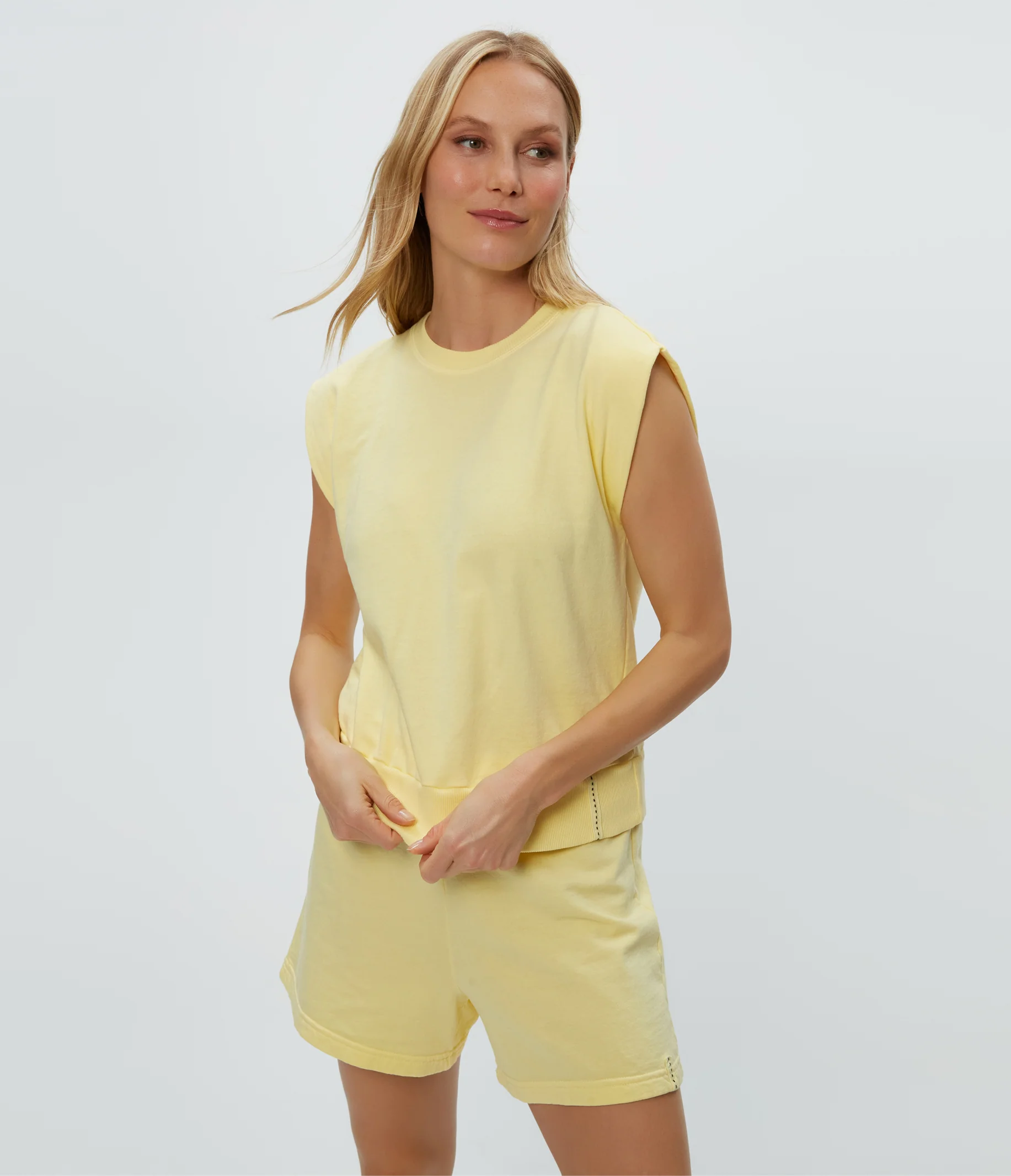 Brooklyn Power Shoulder Sweatshirt - Image 21