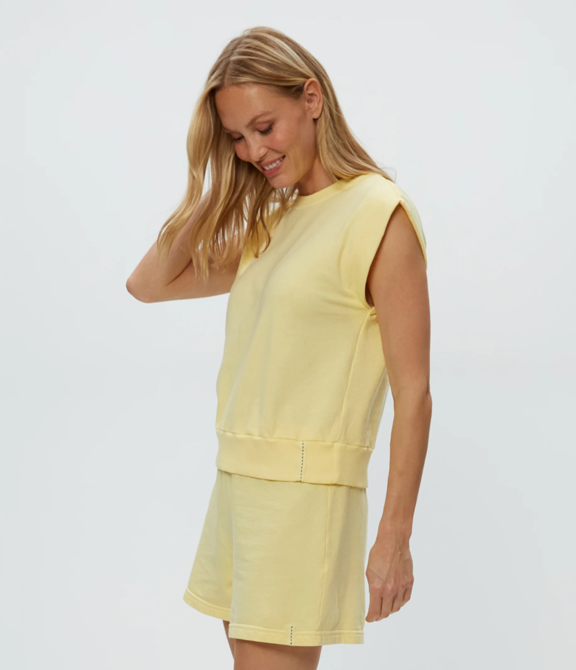 Brooklyn Power Shoulder Sweatshirt - Image 23