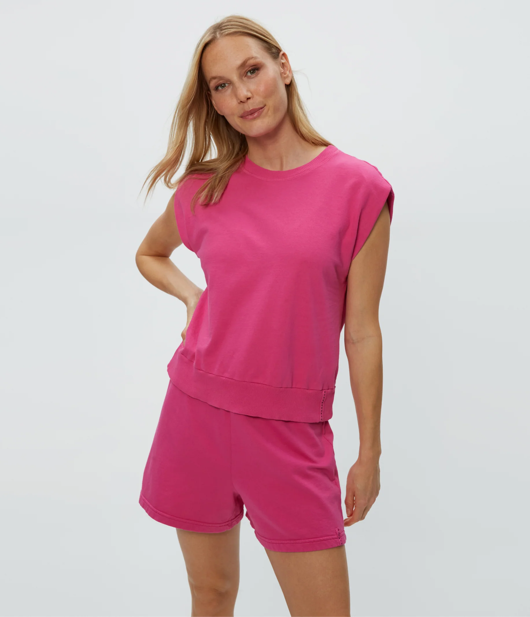 Brooklyn Power Shoulder Sweatshirt - Image 28