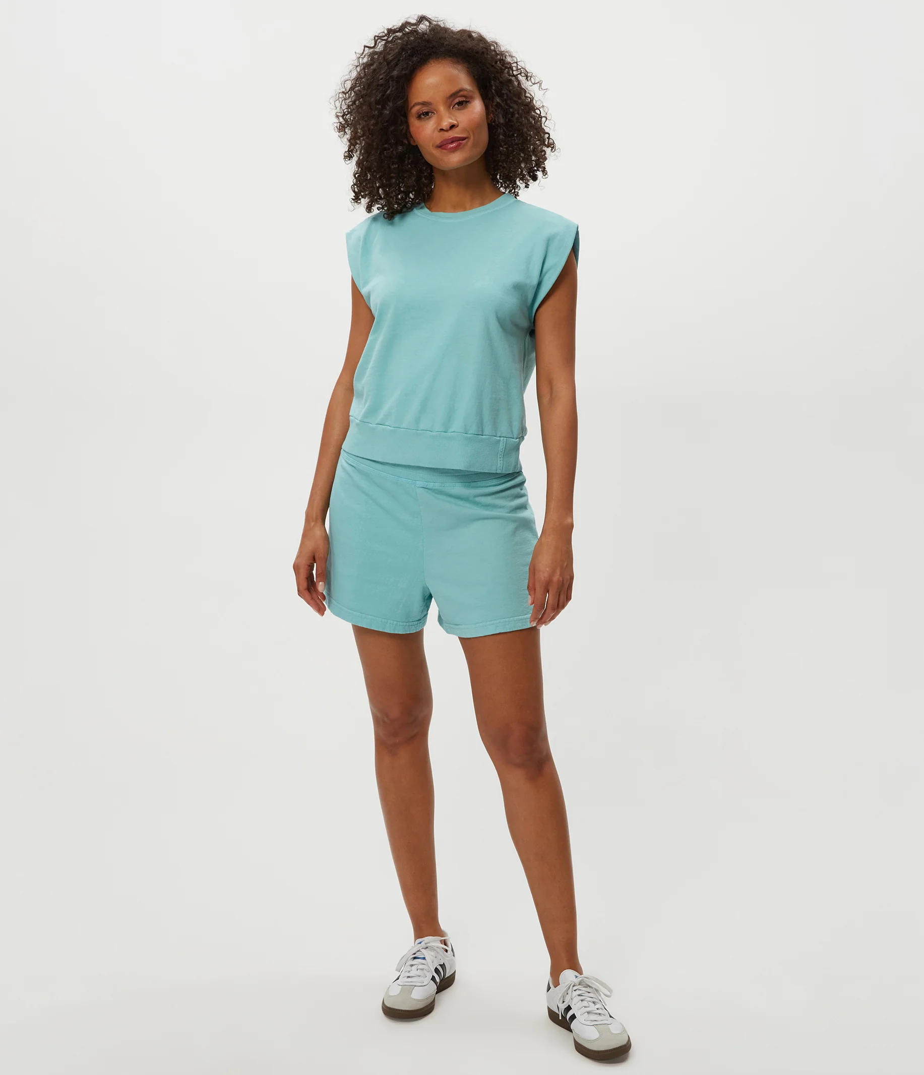 Brooklyn Power Shoulder Sweatshirt - Image 33