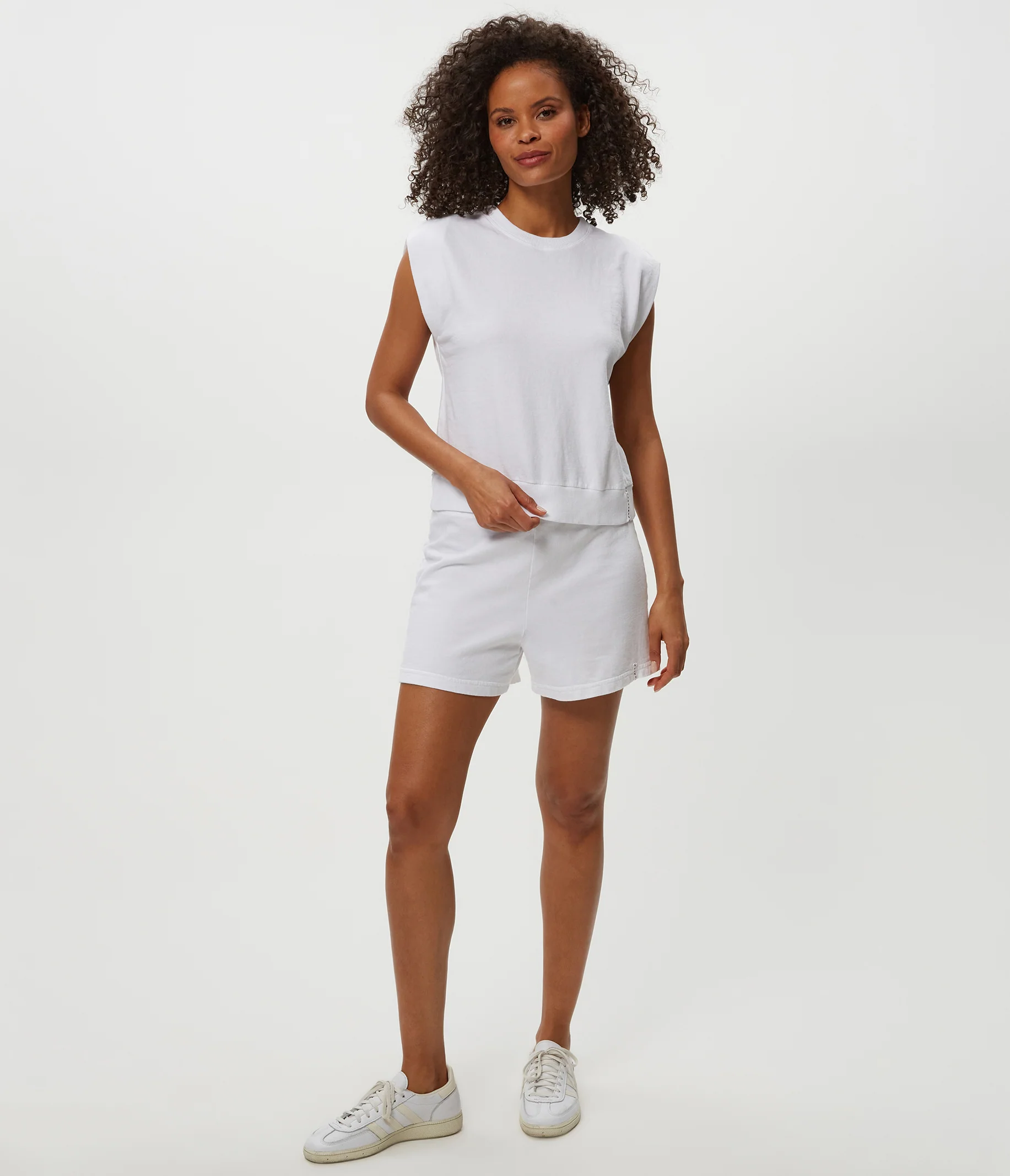 Brooklyn Power Shoulder Sweatshirt - Image 37