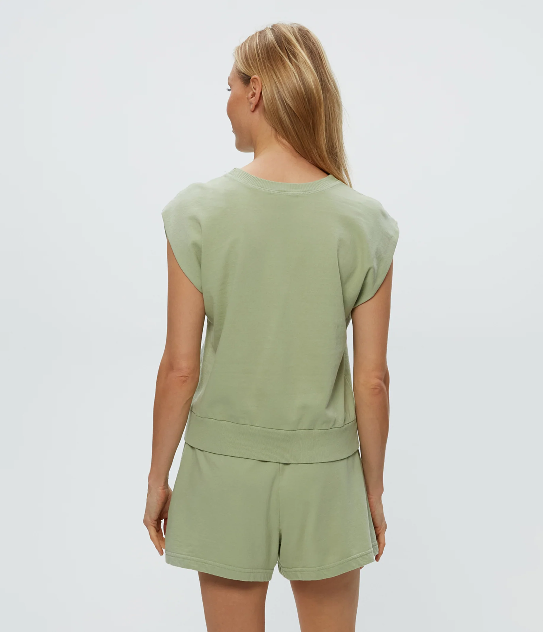 Brooklyn Power Shoulder Sweatshirt - Image 4