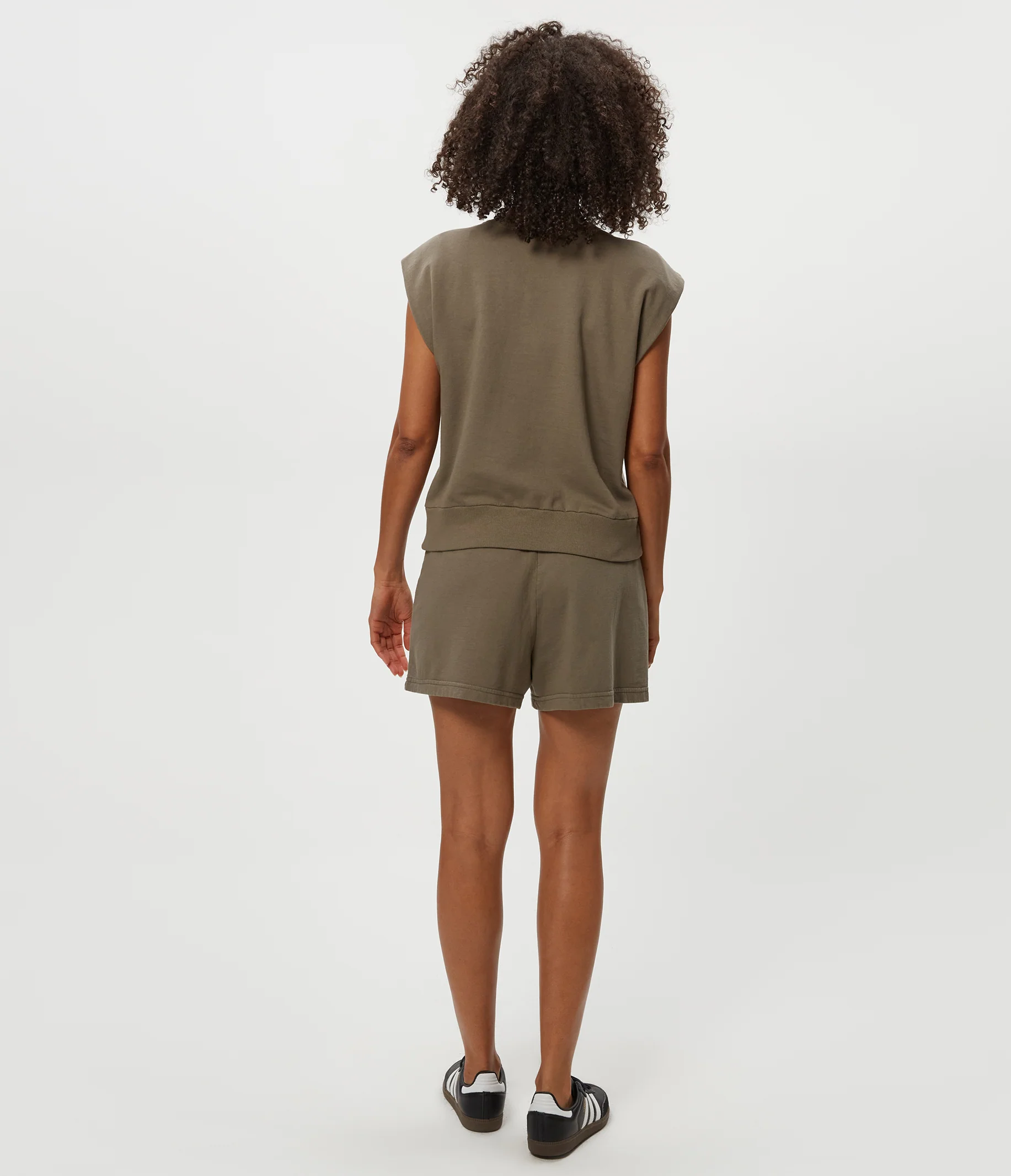 Brooklyn Power Shoulder Sweatshirt - Image 8