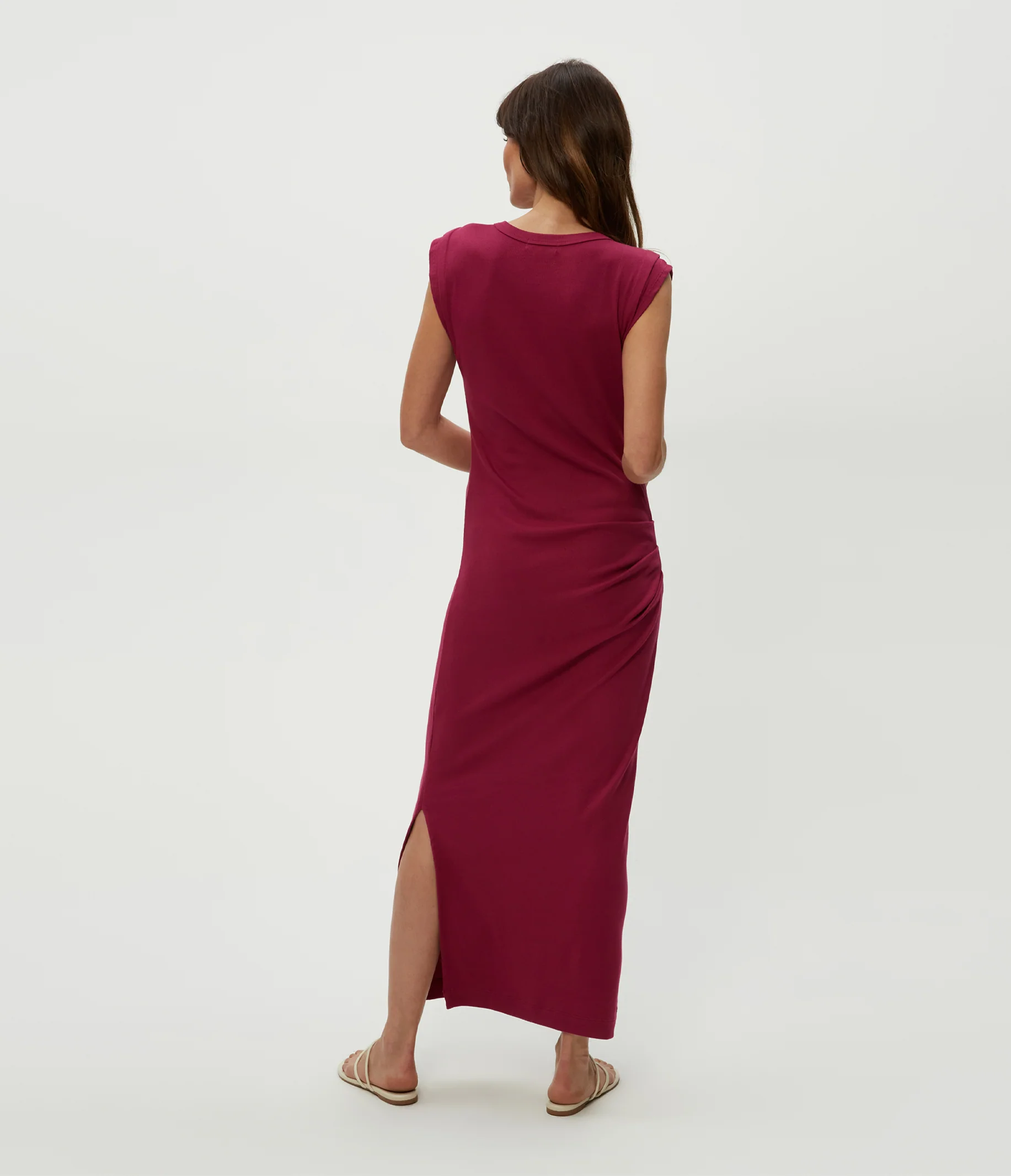 Calliope Power Shoulder Maxi Dress - Image 26