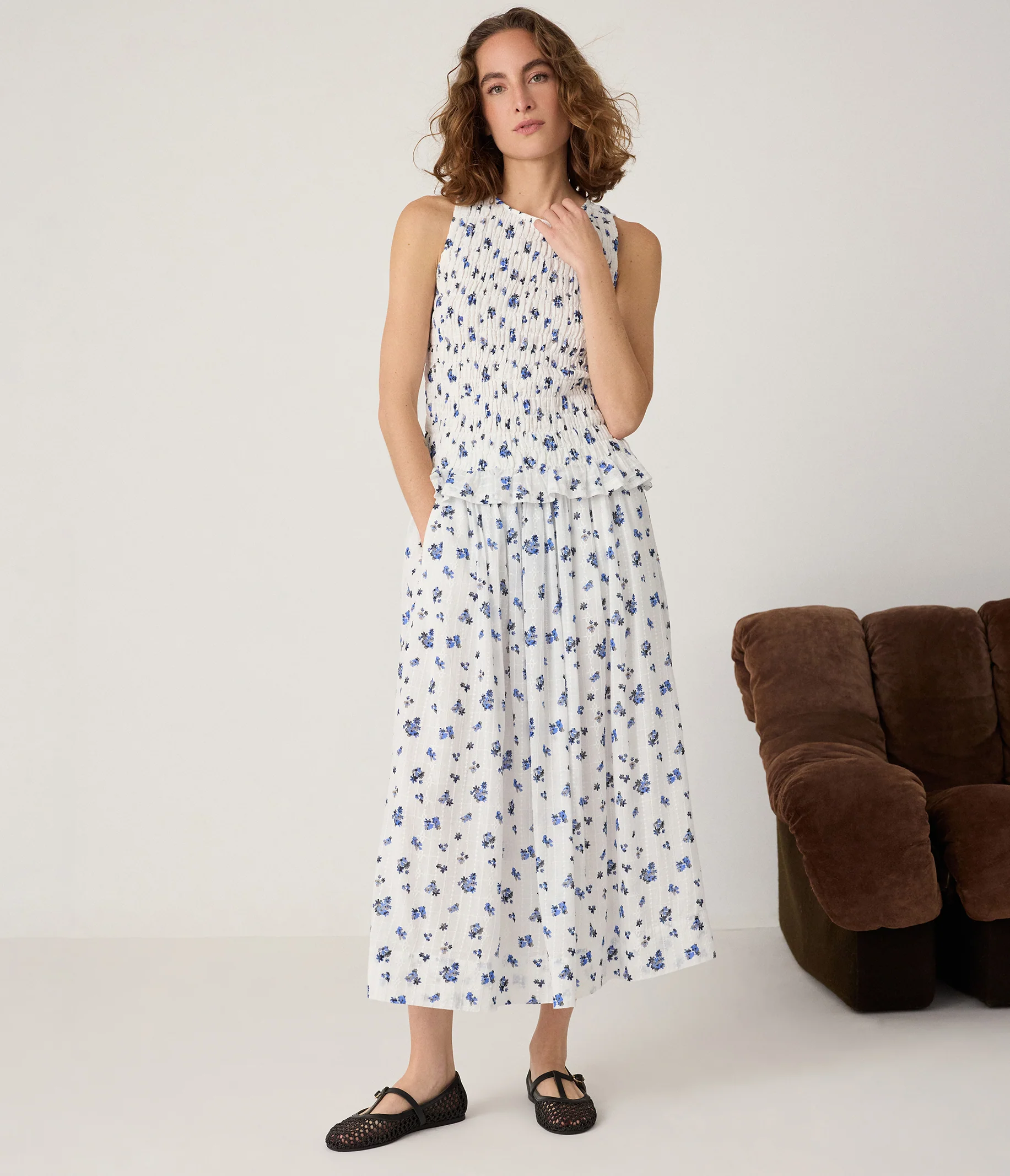 Camielle Floral Skirt