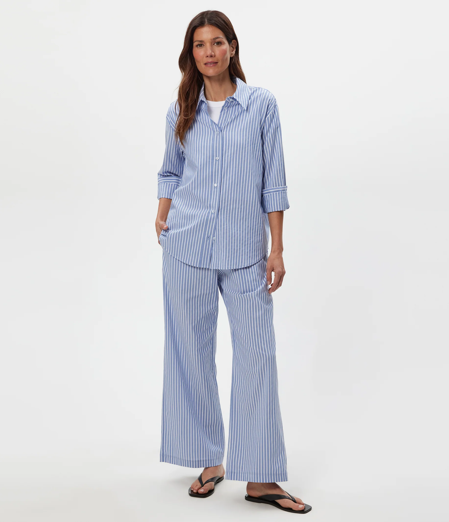 Carson Striped Button Down Shirt - Image 3