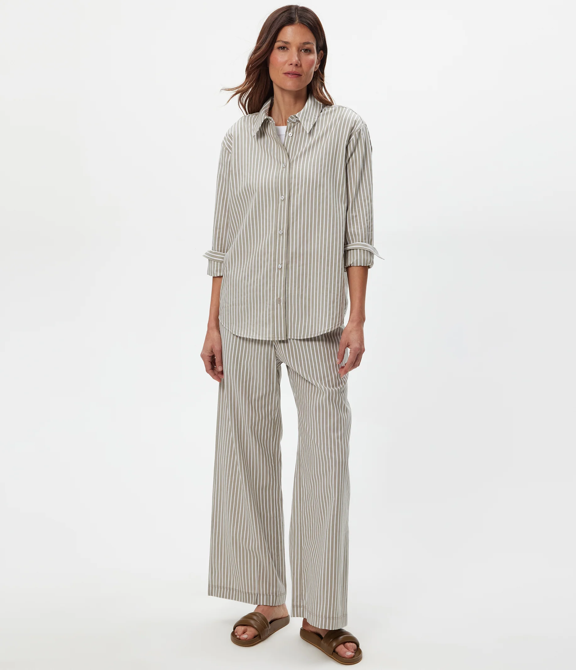 Carson Striped Button Down Shirt - Image 8