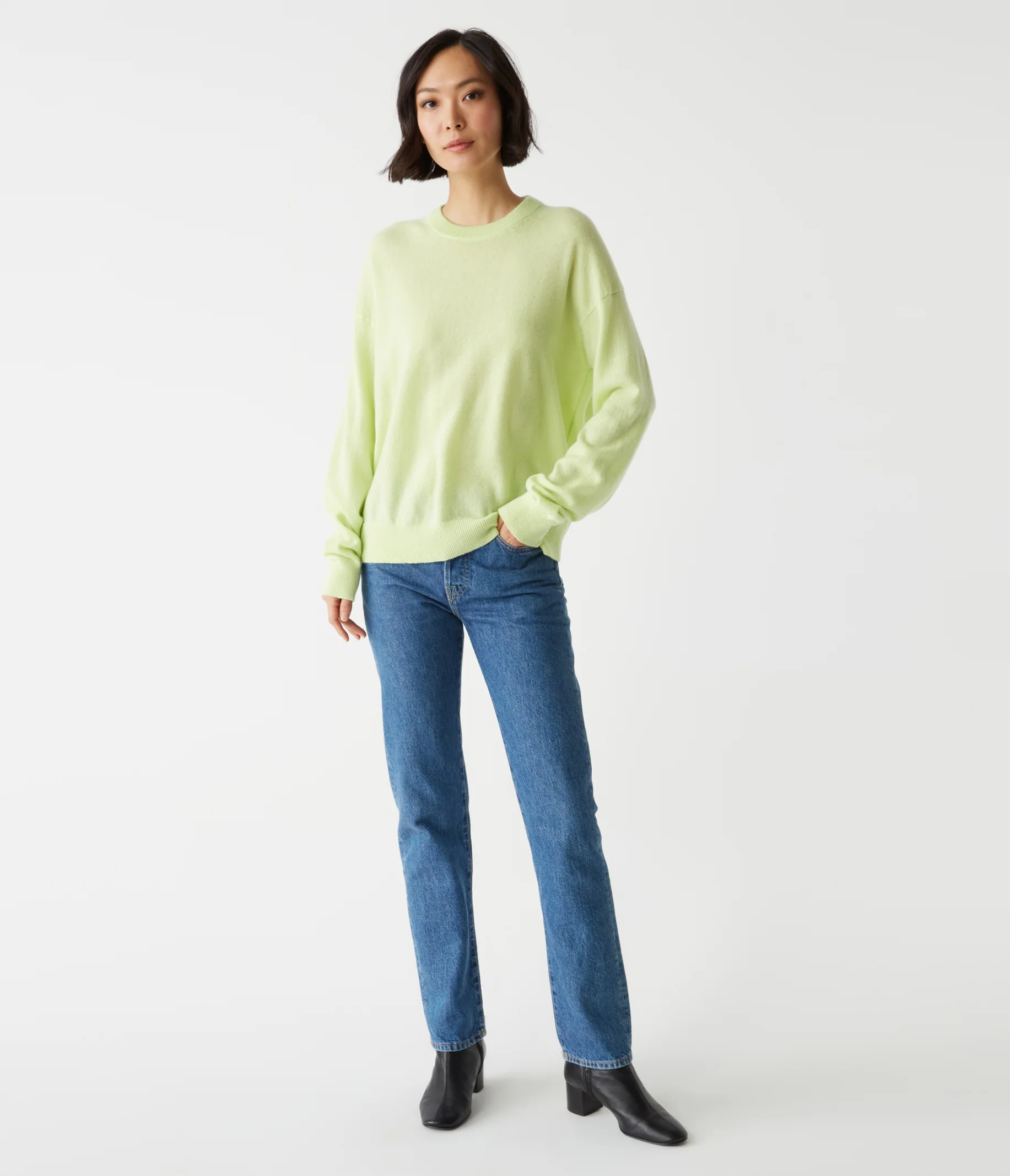 Celeste Crewneck Cashmere Sweater - Image 27