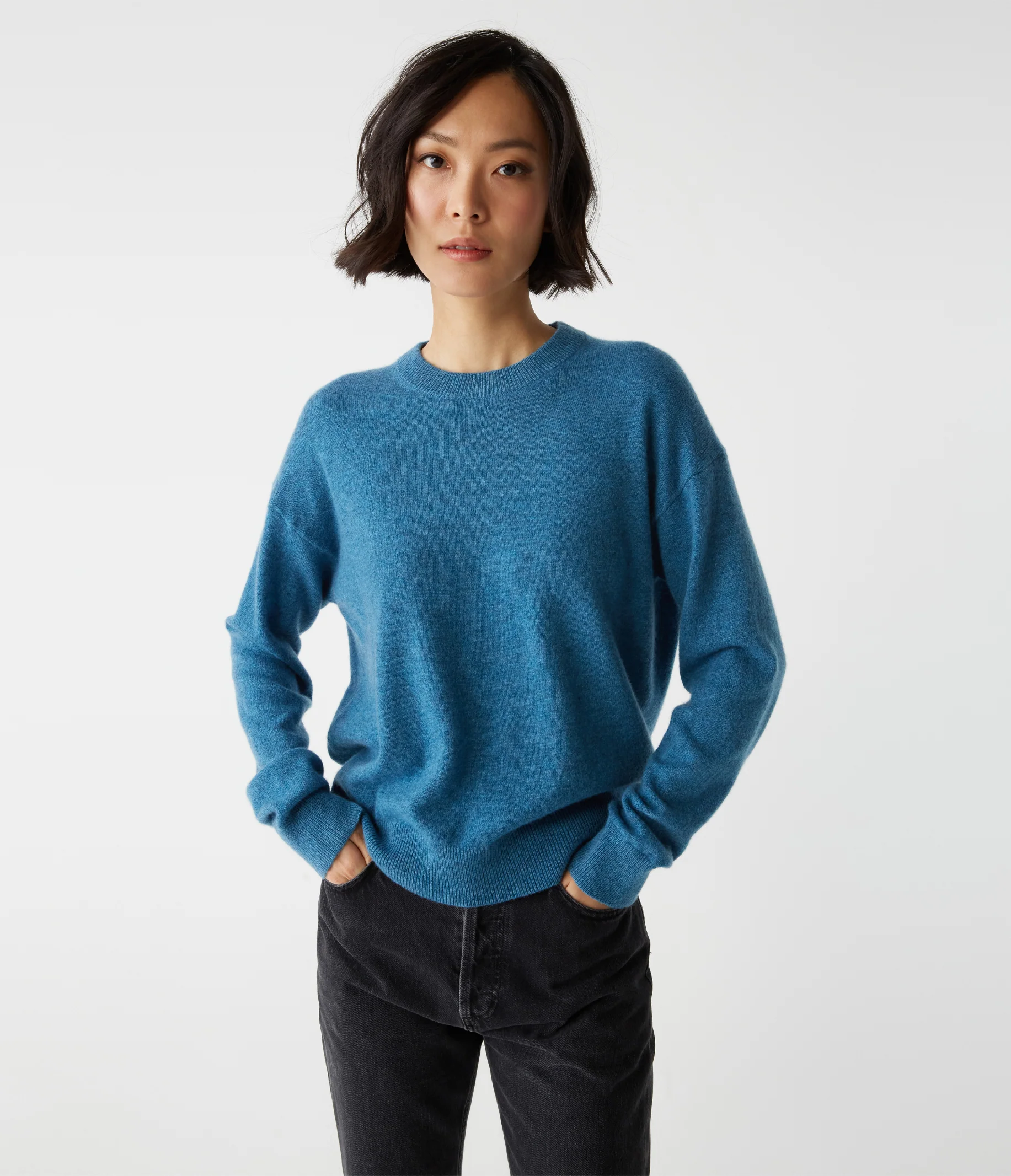 Celeste Crewneck Cashmere Sweater - Image 34