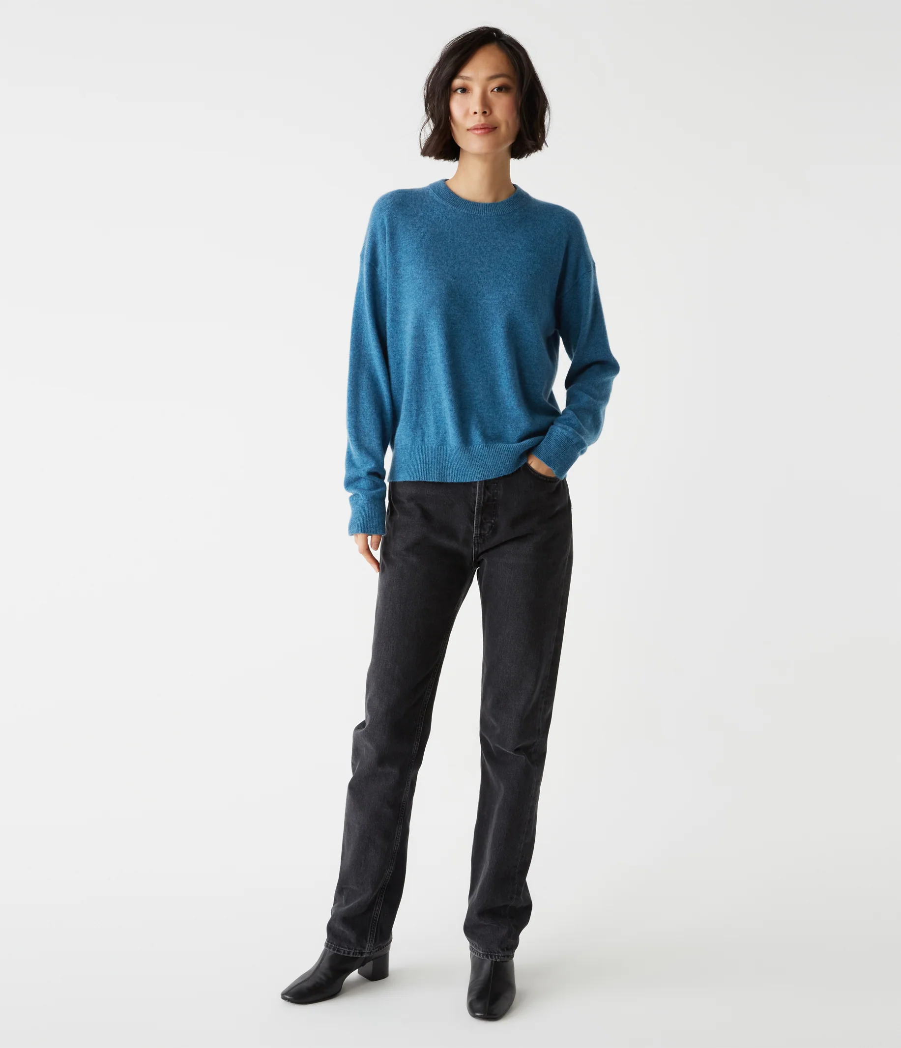 Celeste Crewneck Cashmere Sweater - Image 35