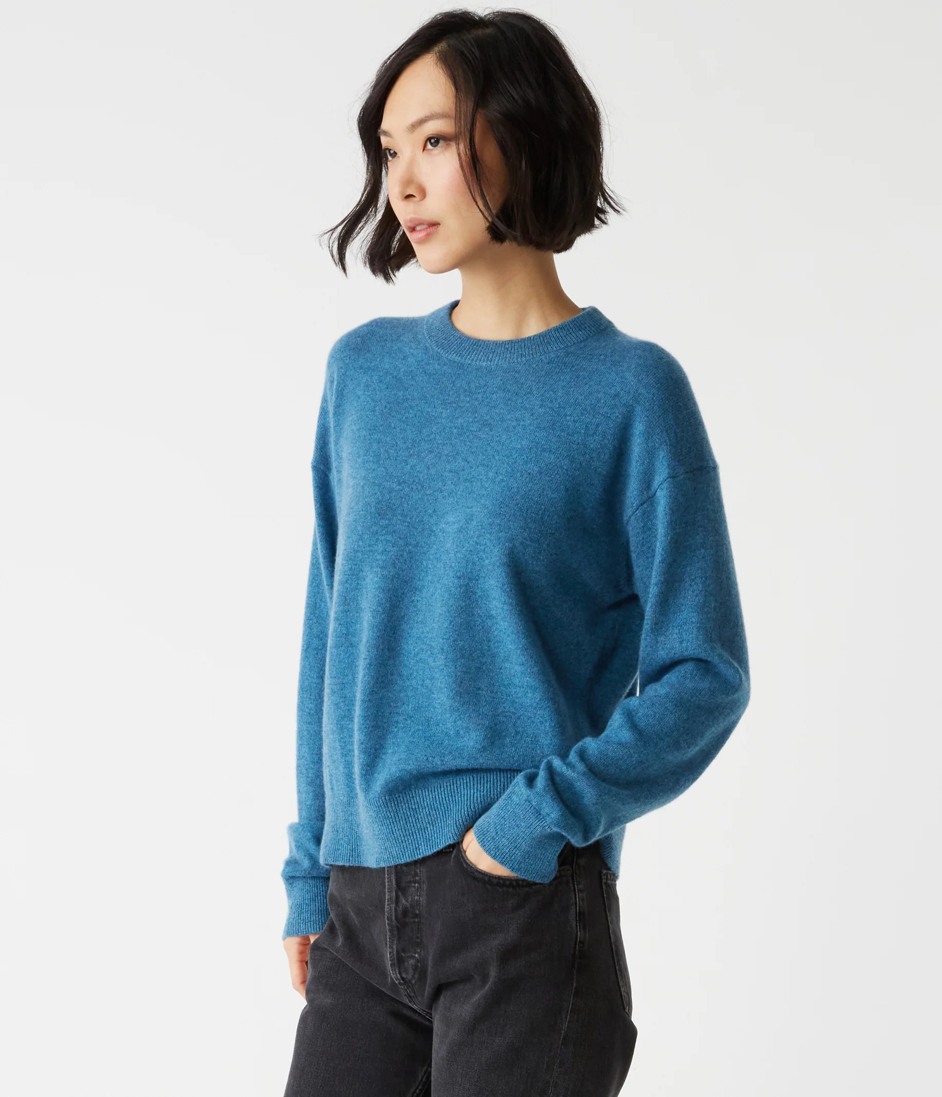 Celeste Crewneck Cashmere Sweater - Image 36