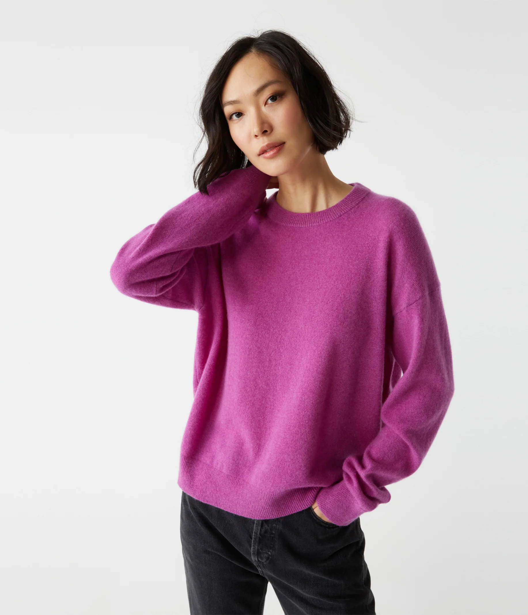 Celeste Crewneck Cashmere Sweater - Image 42