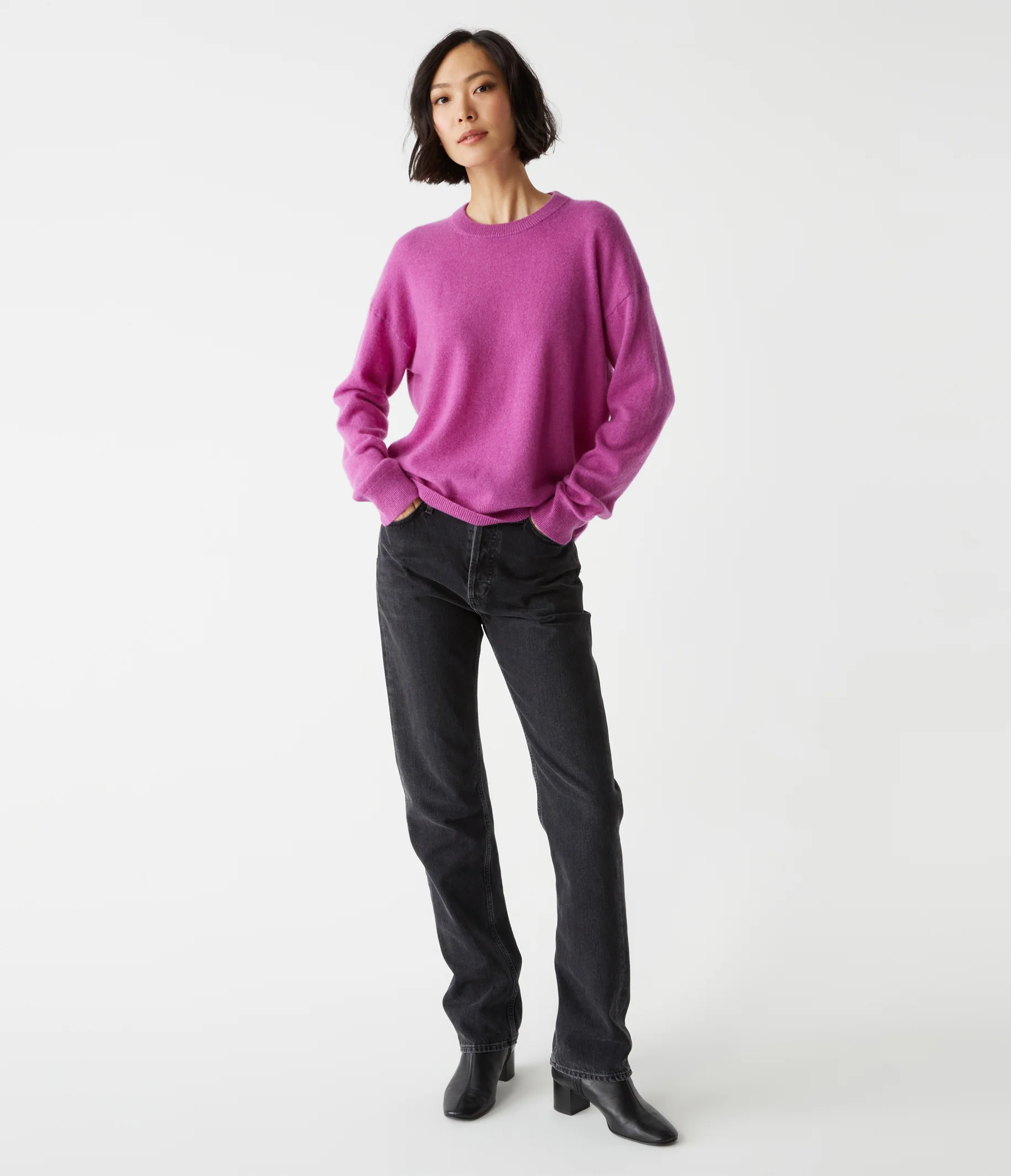 Celeste Crewneck Cashmere Sweater - Image 43