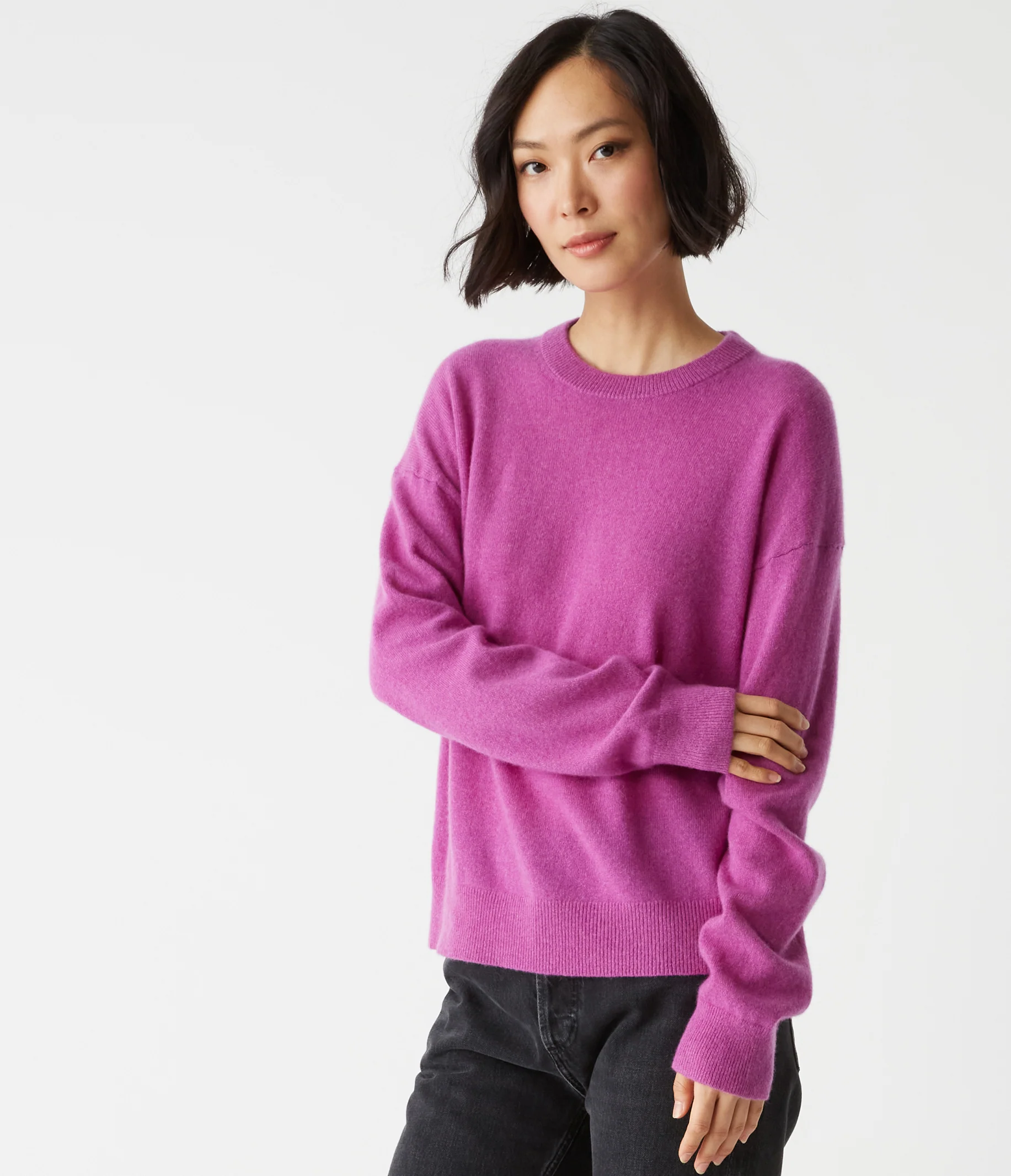 Celeste Crewneck Cashmere Sweater - Image 44