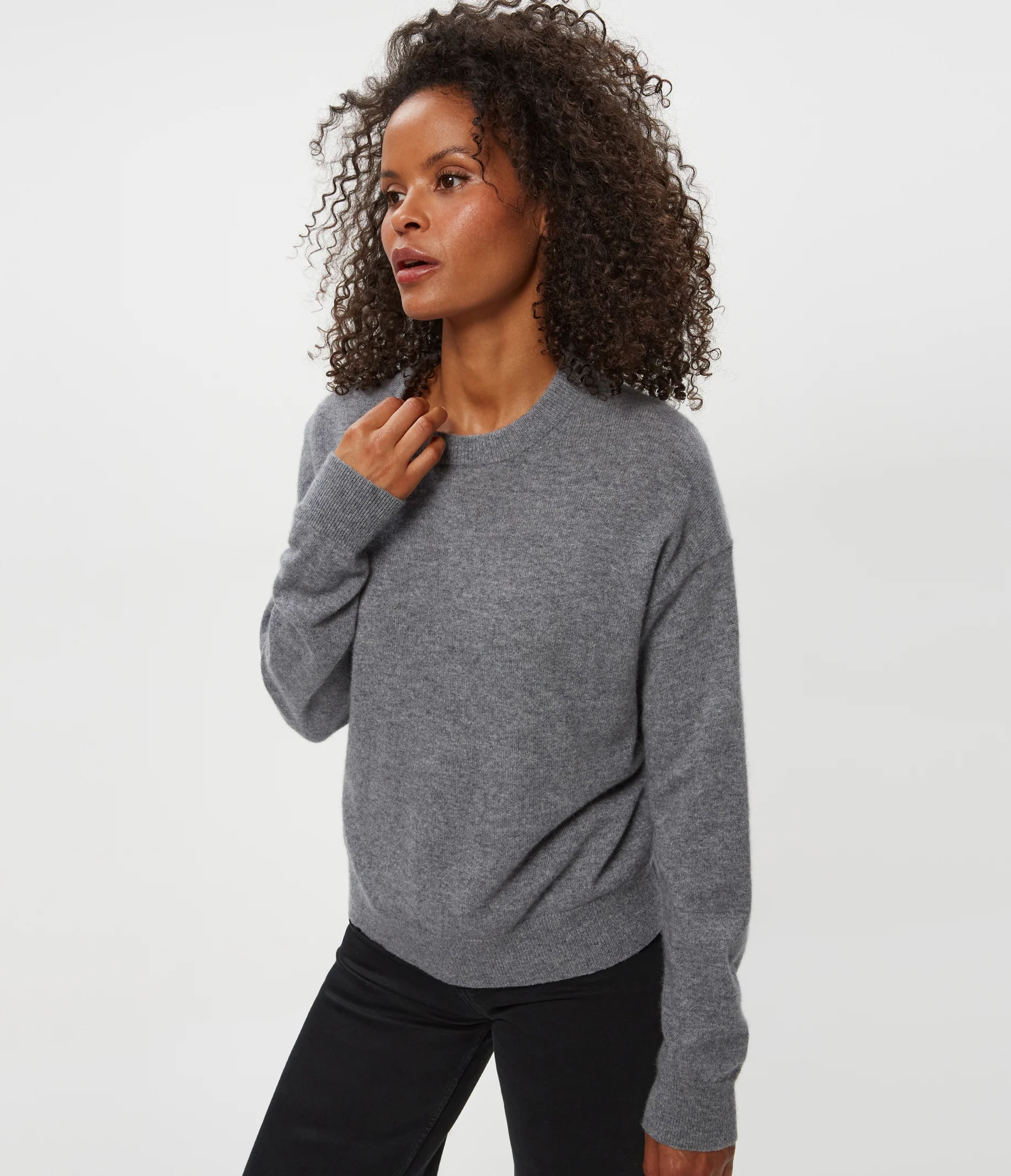 Celeste Crewneck Cashmere Sweater - Image 8