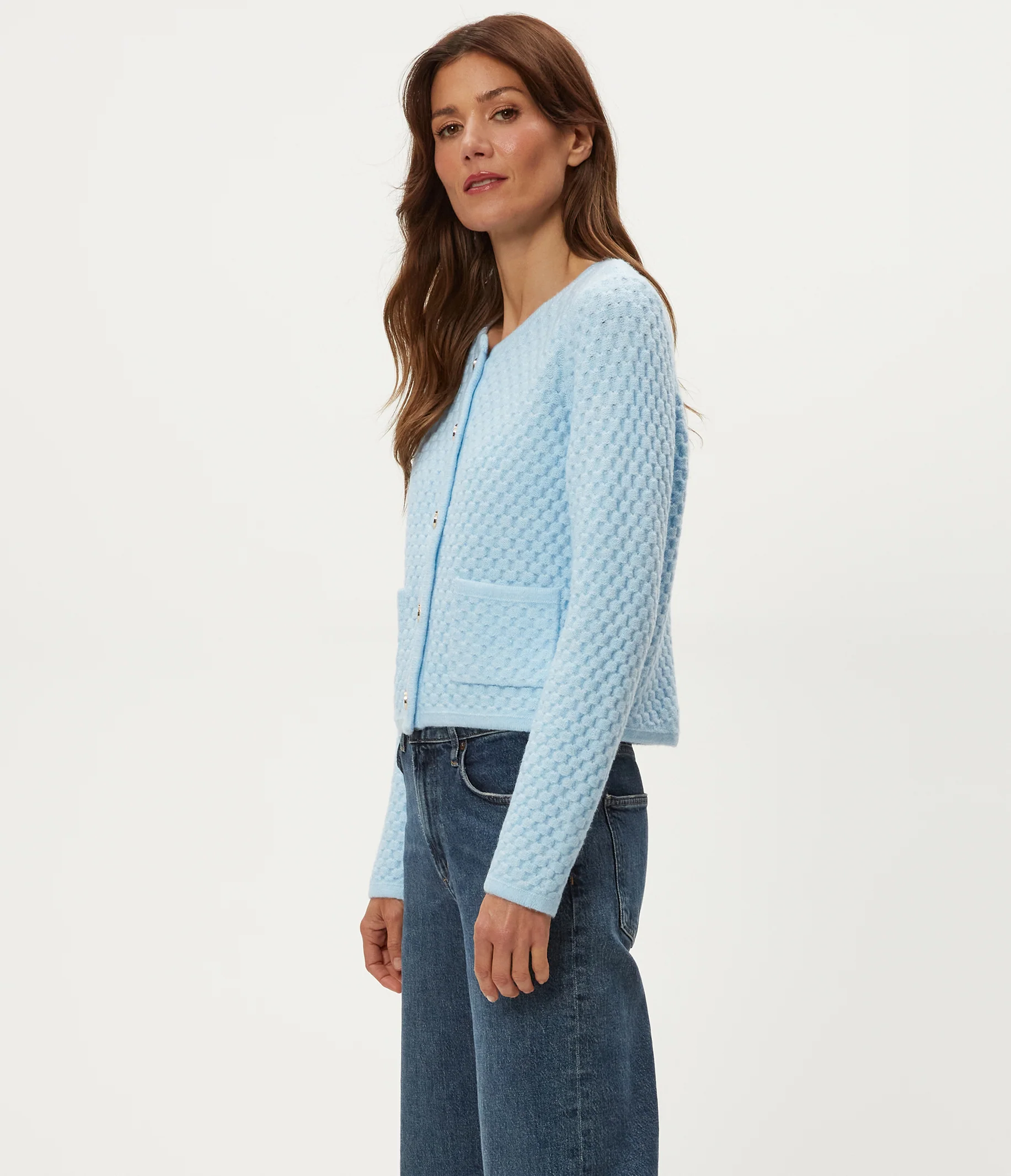 Cera Honeycomb Stitch Cardigan - Image 11