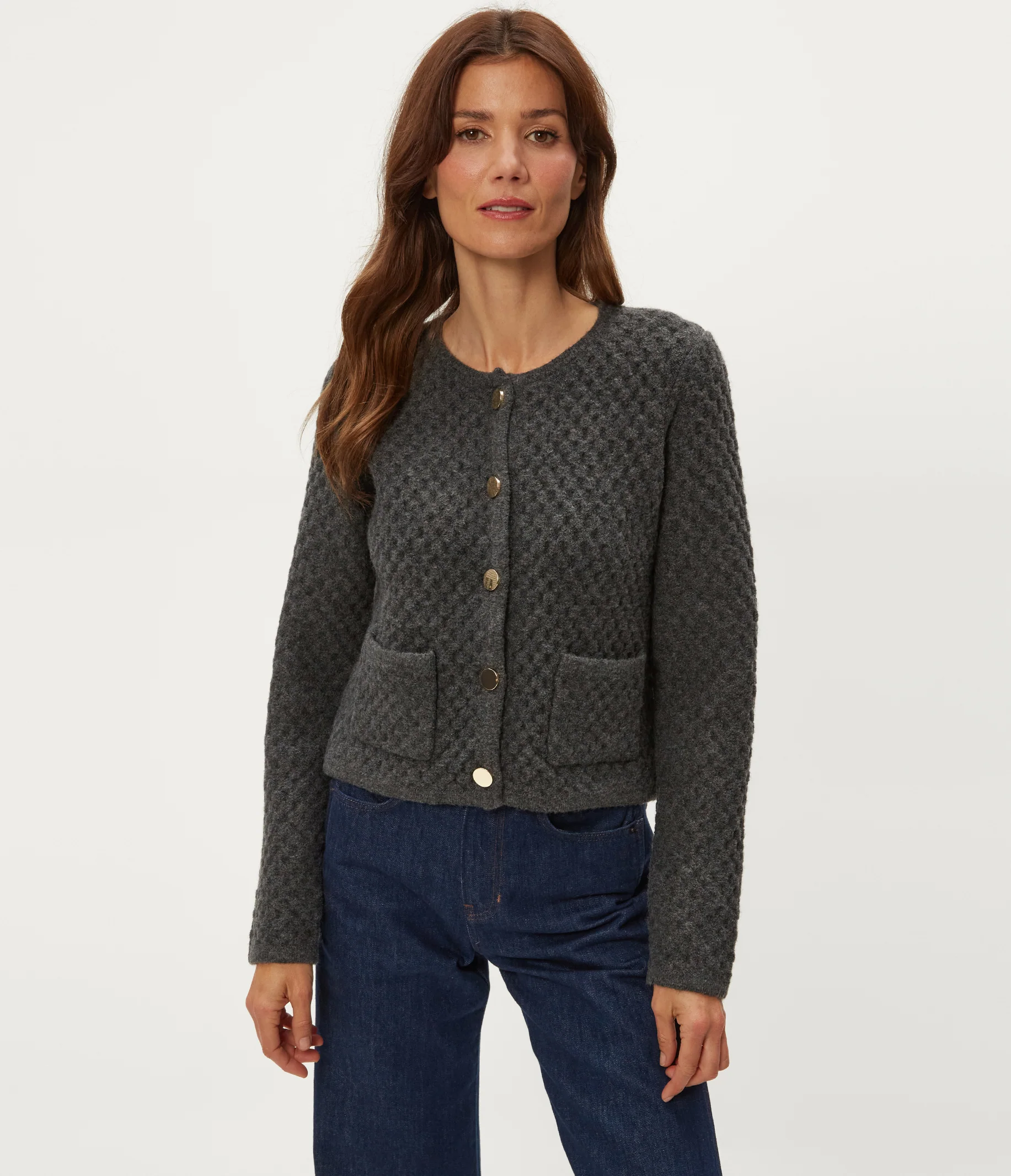 Cera Honeycomb Stitch Cardigan - Image 13