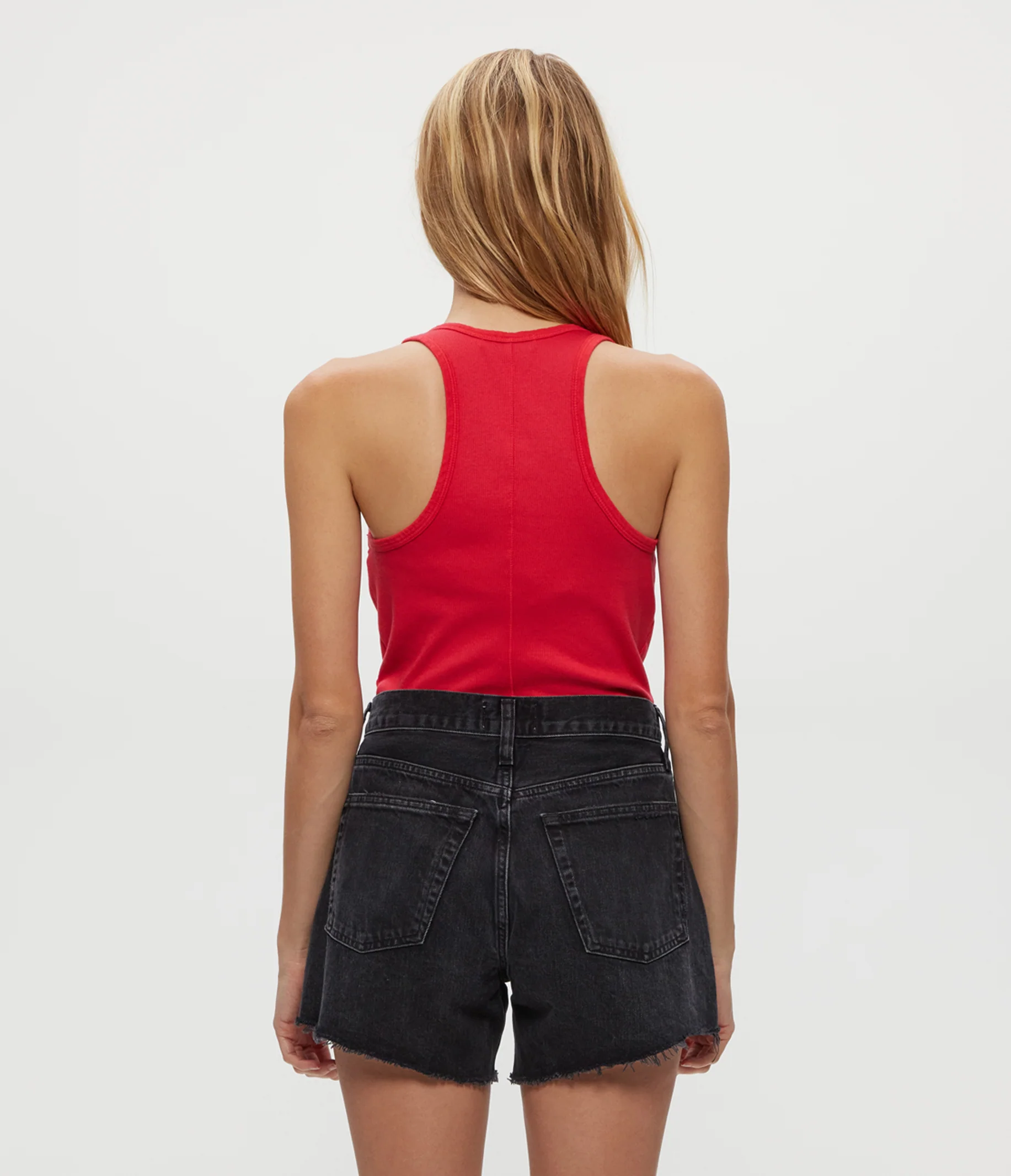 Cher Ribbed Scoop Neck Tank - Image 7